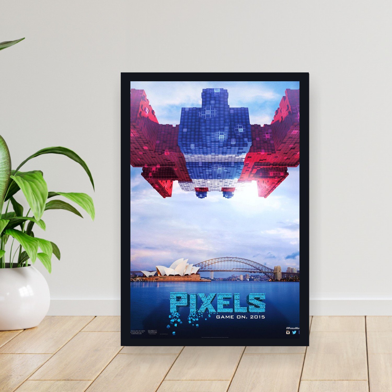 Cuadro 30x40cm Pelicula - pixels 005