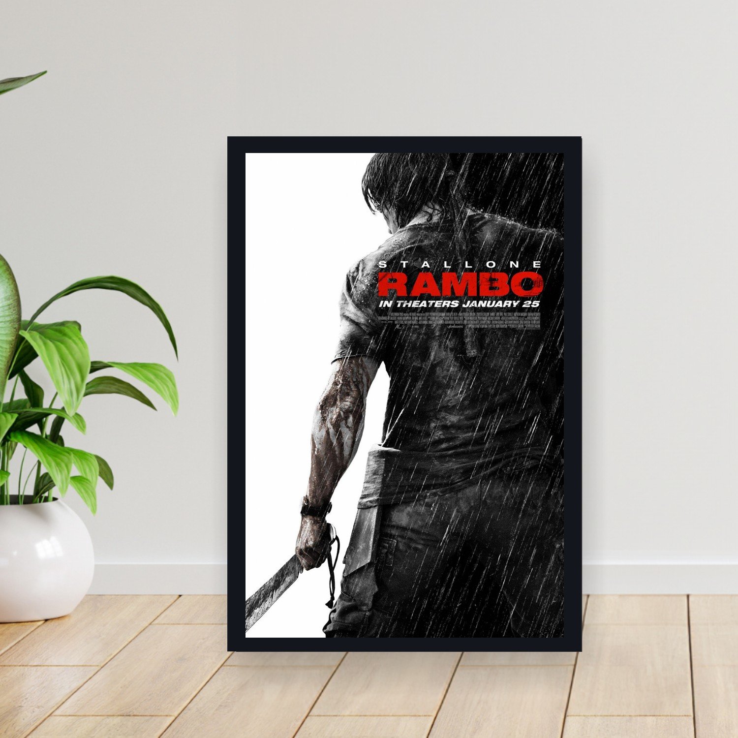 Cuadro 30x40cm Pelicula - rambo