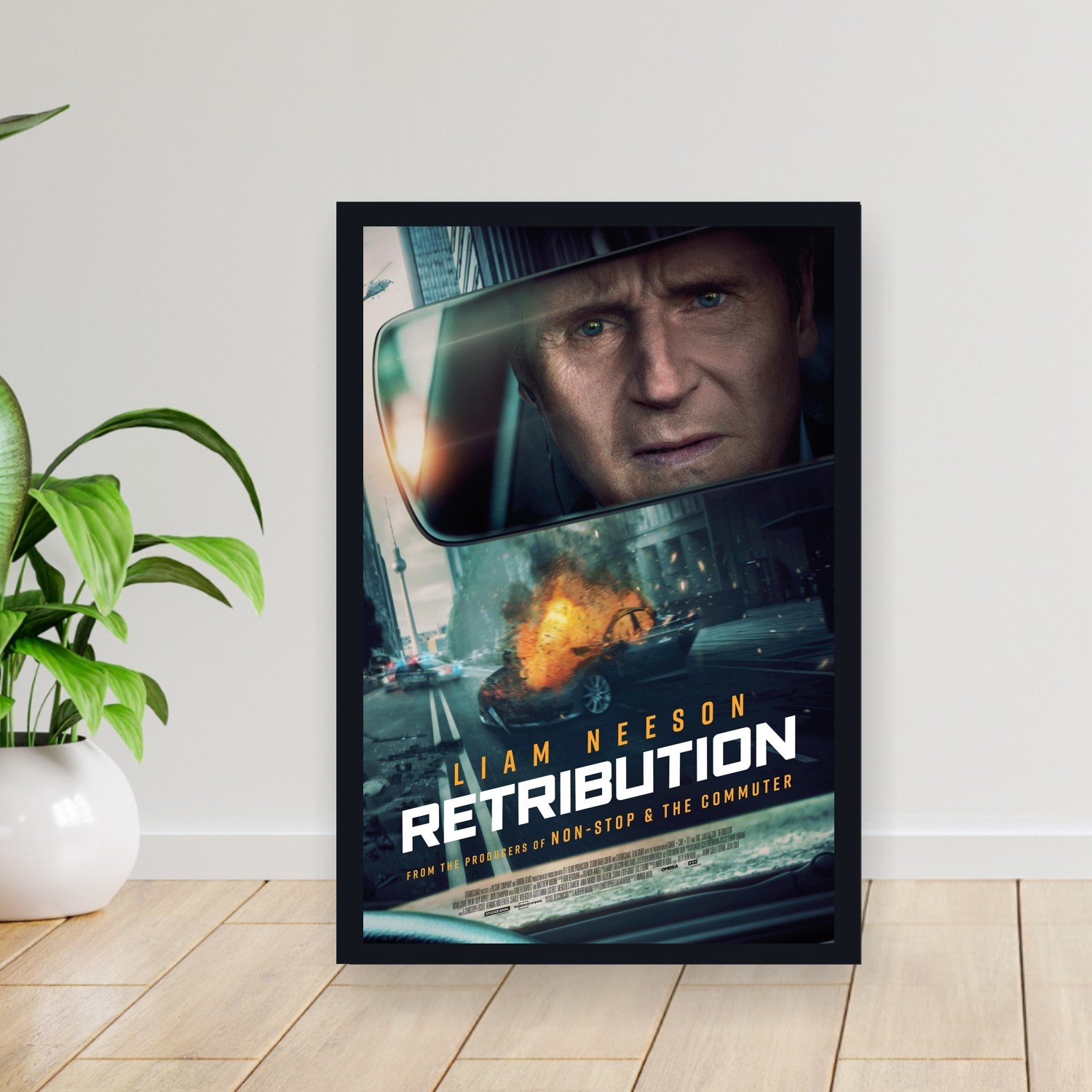 Cuadro 30x40cm Pelicula - retribution 002
