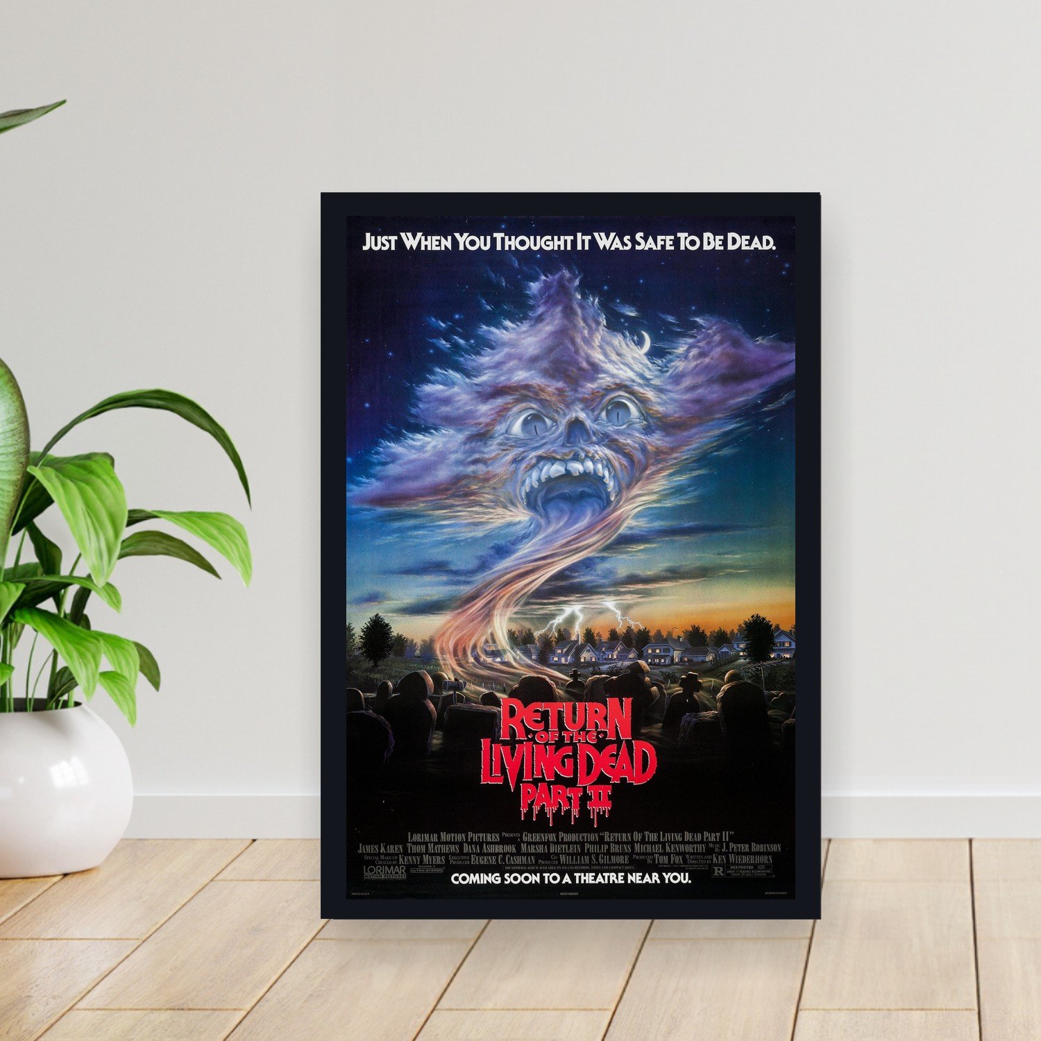 Cuadro 30x40cm Pelicula - return of the living dead p1i