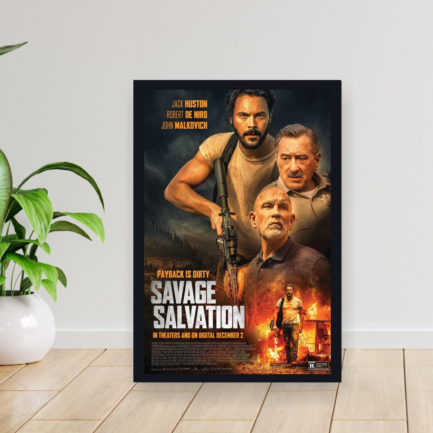 Cuadro 30x40cm Pelicula - savage salvation