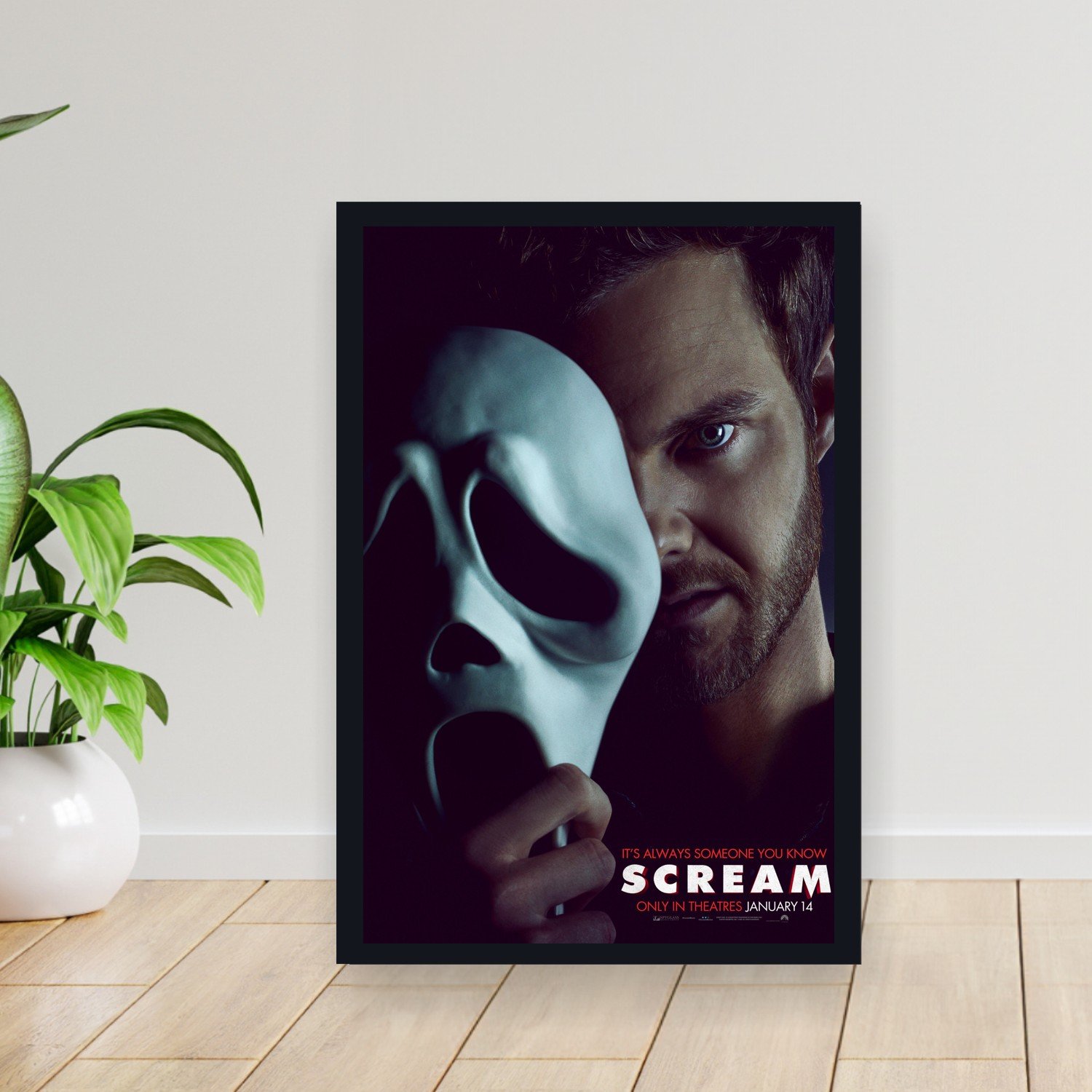 Cuadro 30x40cm Pelicula - scream 010