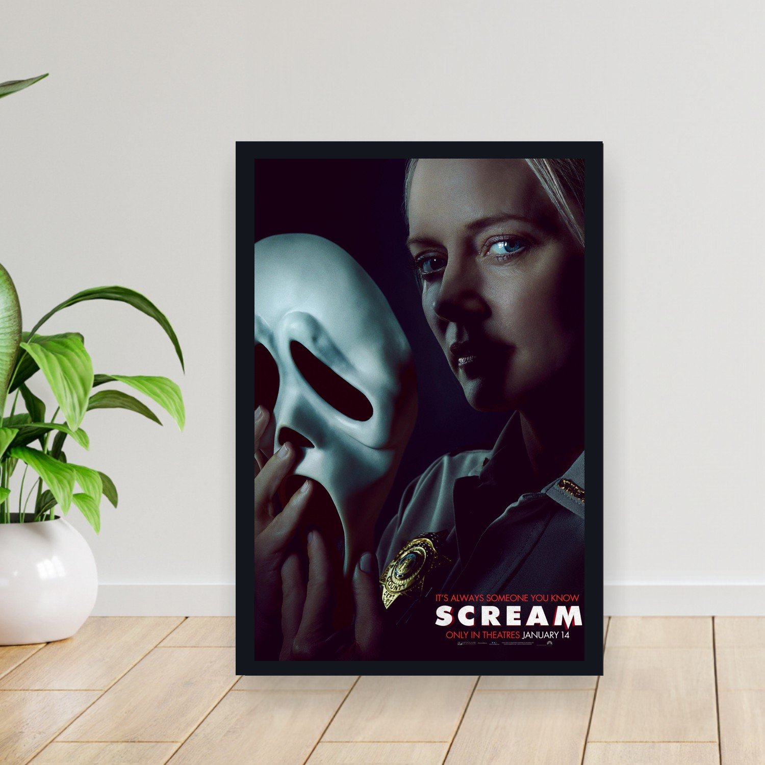 Cuadro 30x40cm Pelicula - scream 015