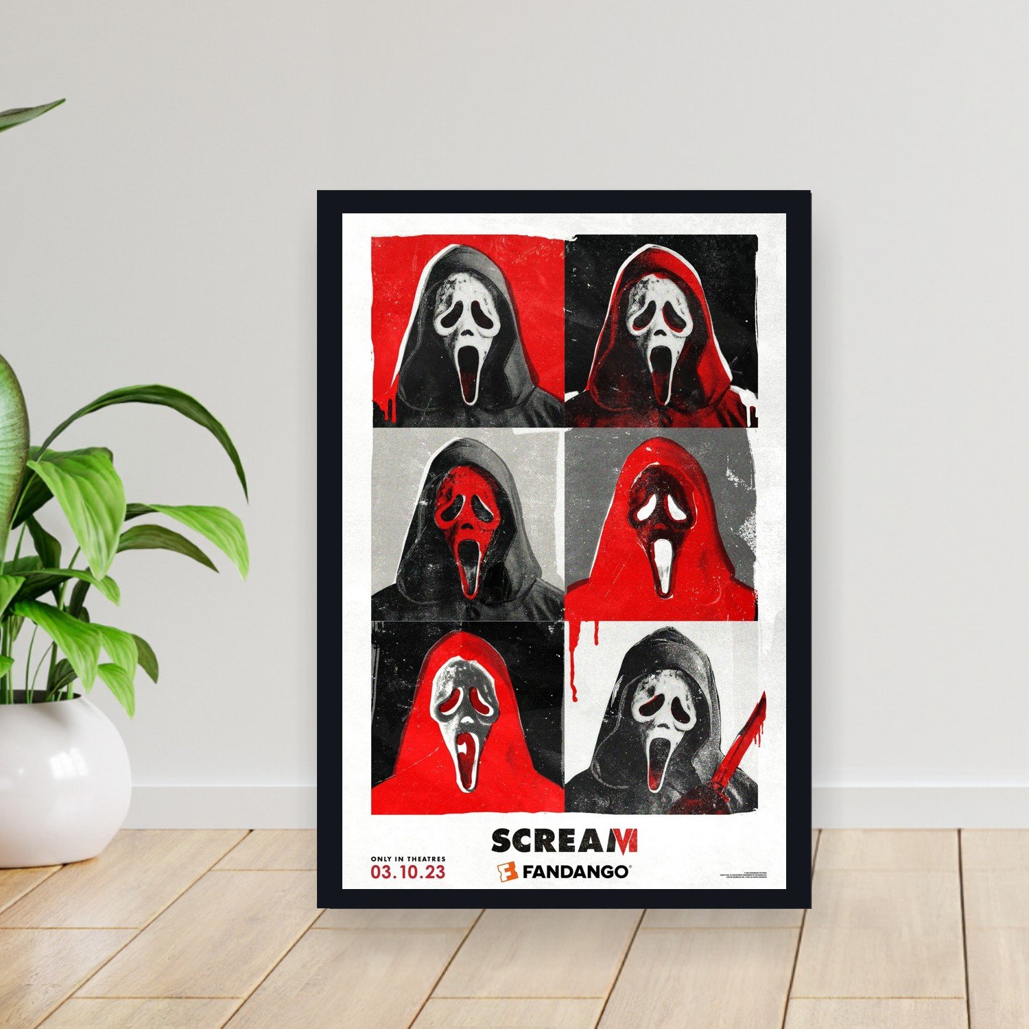 Cuadro 30x40cm Pelicula - scream 6 006