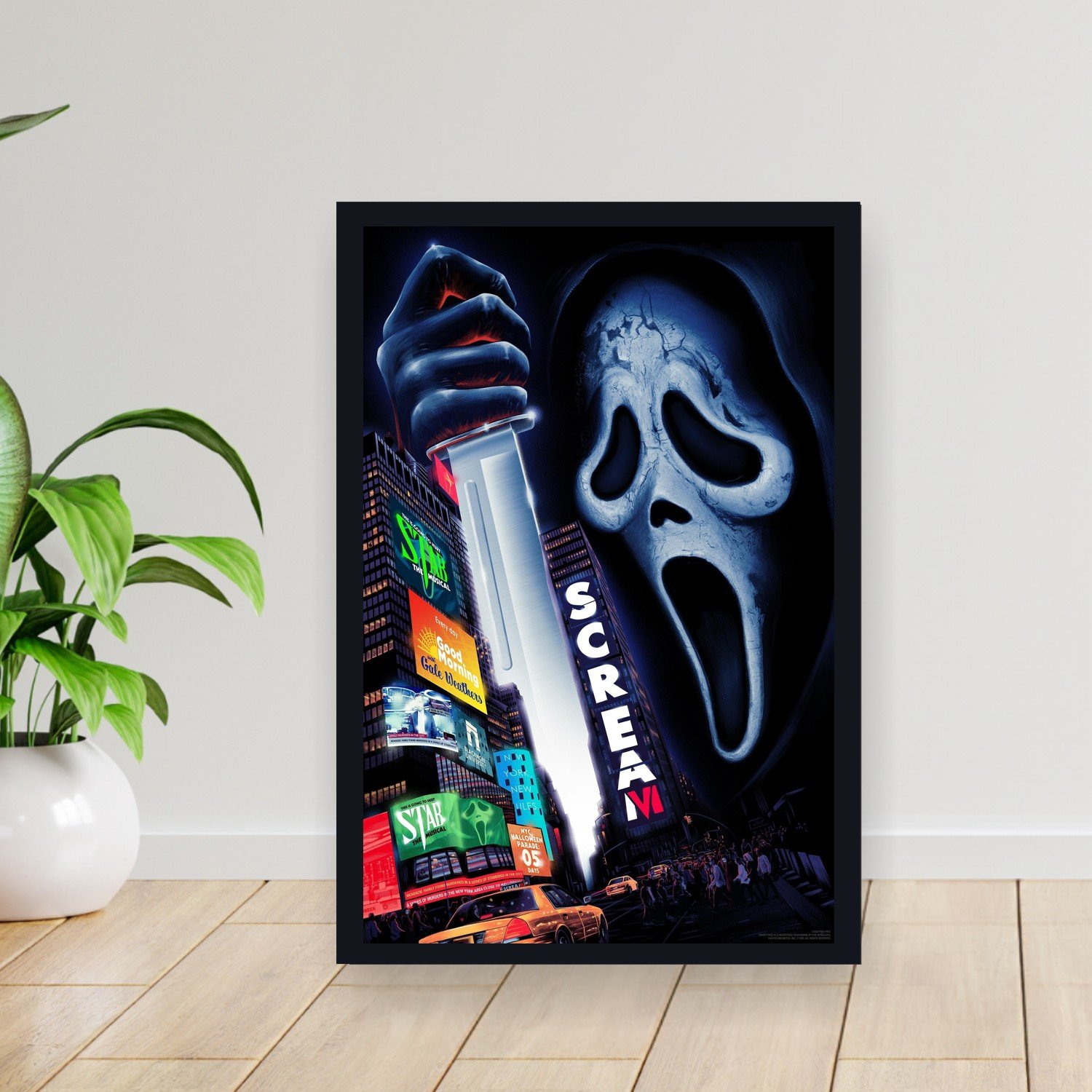 Cuadro 30x40cm Pelicula - scream 6 023