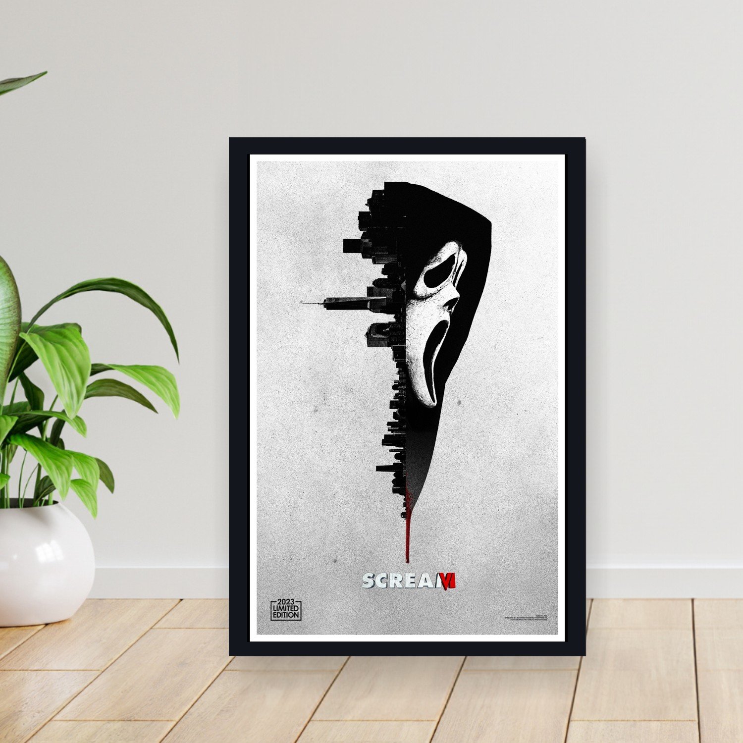 Cuadro 30x40cm Pelicula - scream 6 024