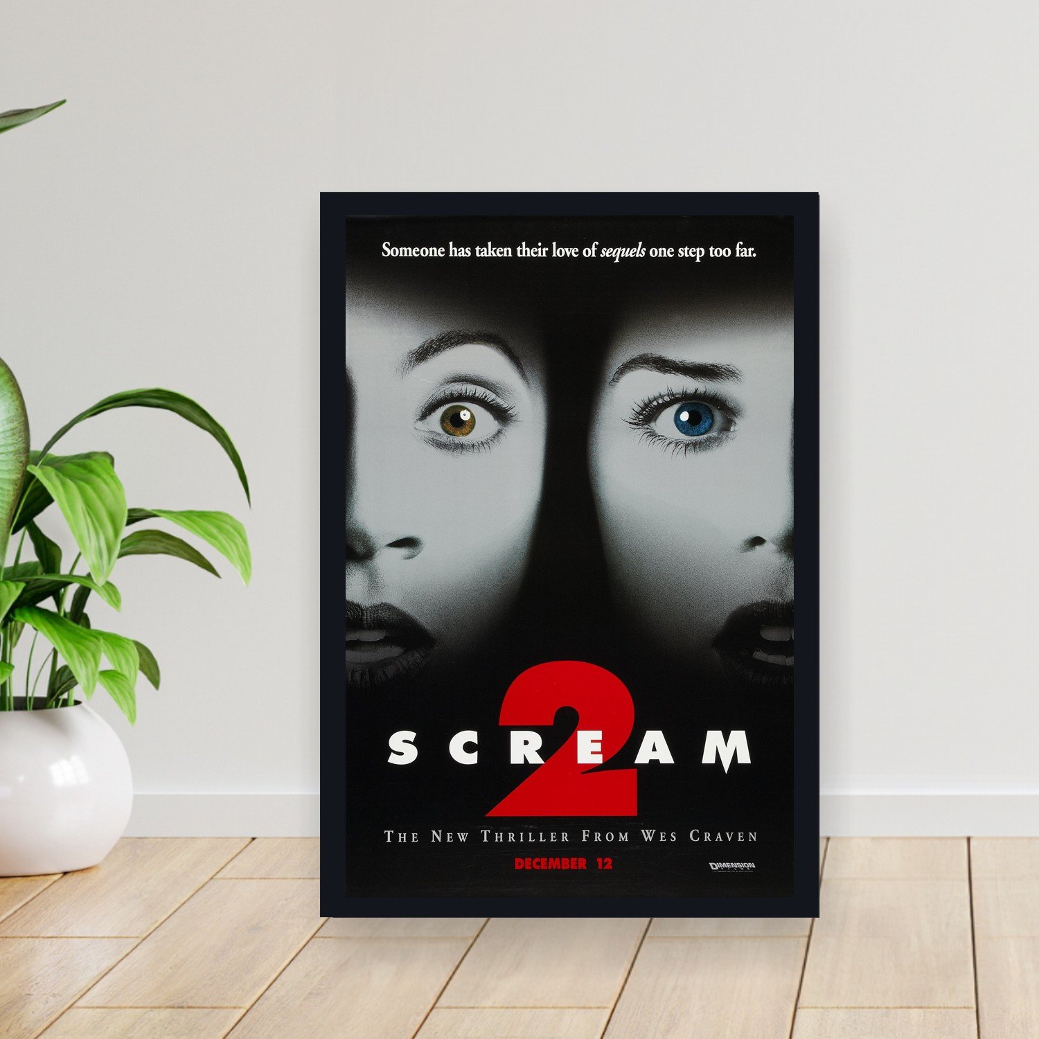 Cuadro 30x40cm Pelicula - scream 2 004