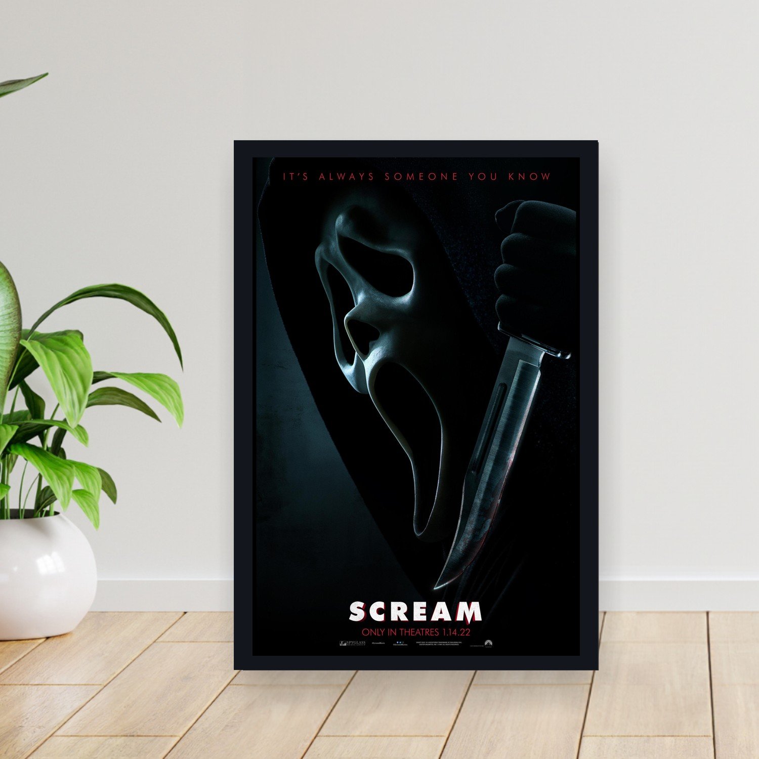Cuadro 30x40cm Pelicula - scream