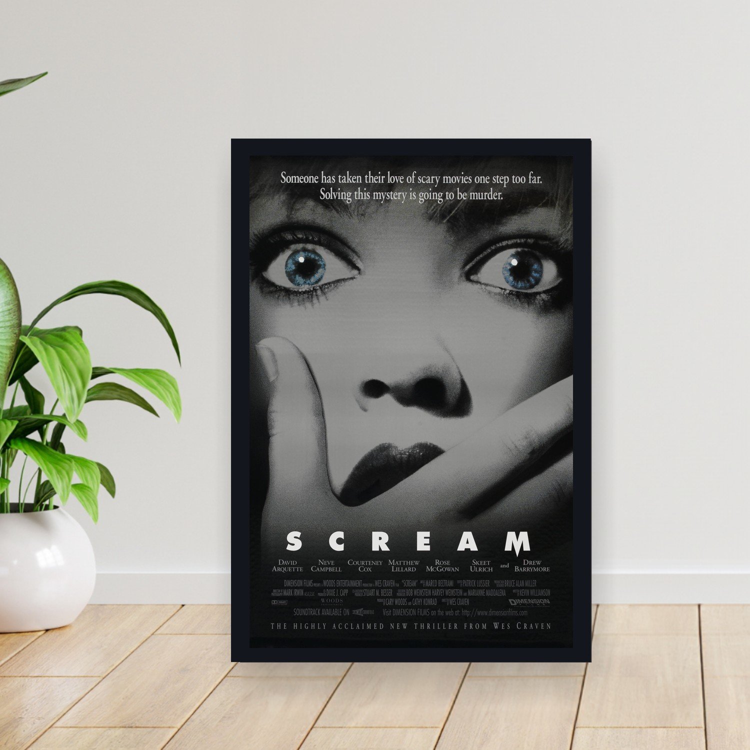 Cuadro 30x40cm Pelicula - scream