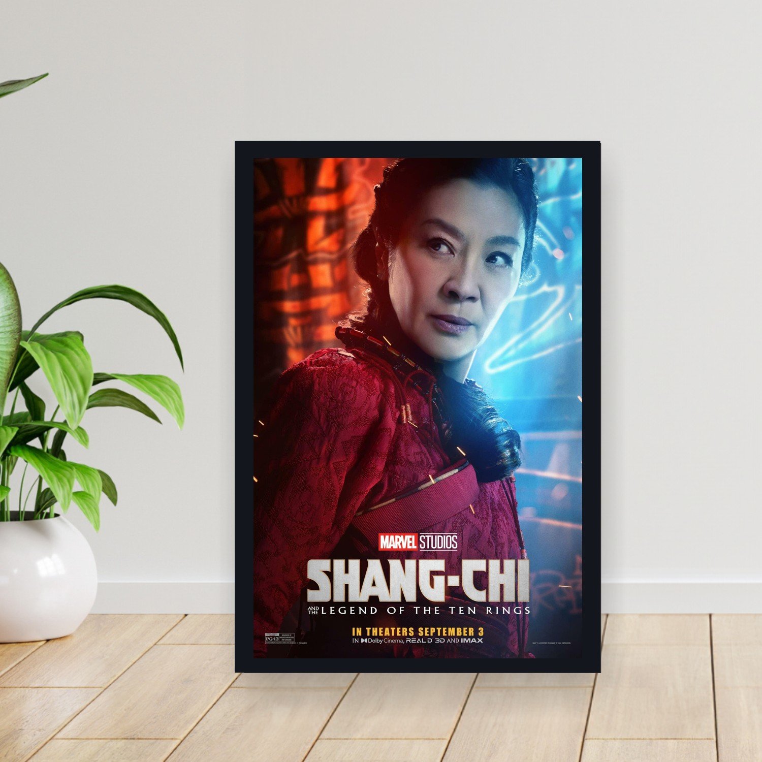 Cuadro 30x40cm Peli - shangchi and the legend of the 10 ri 005