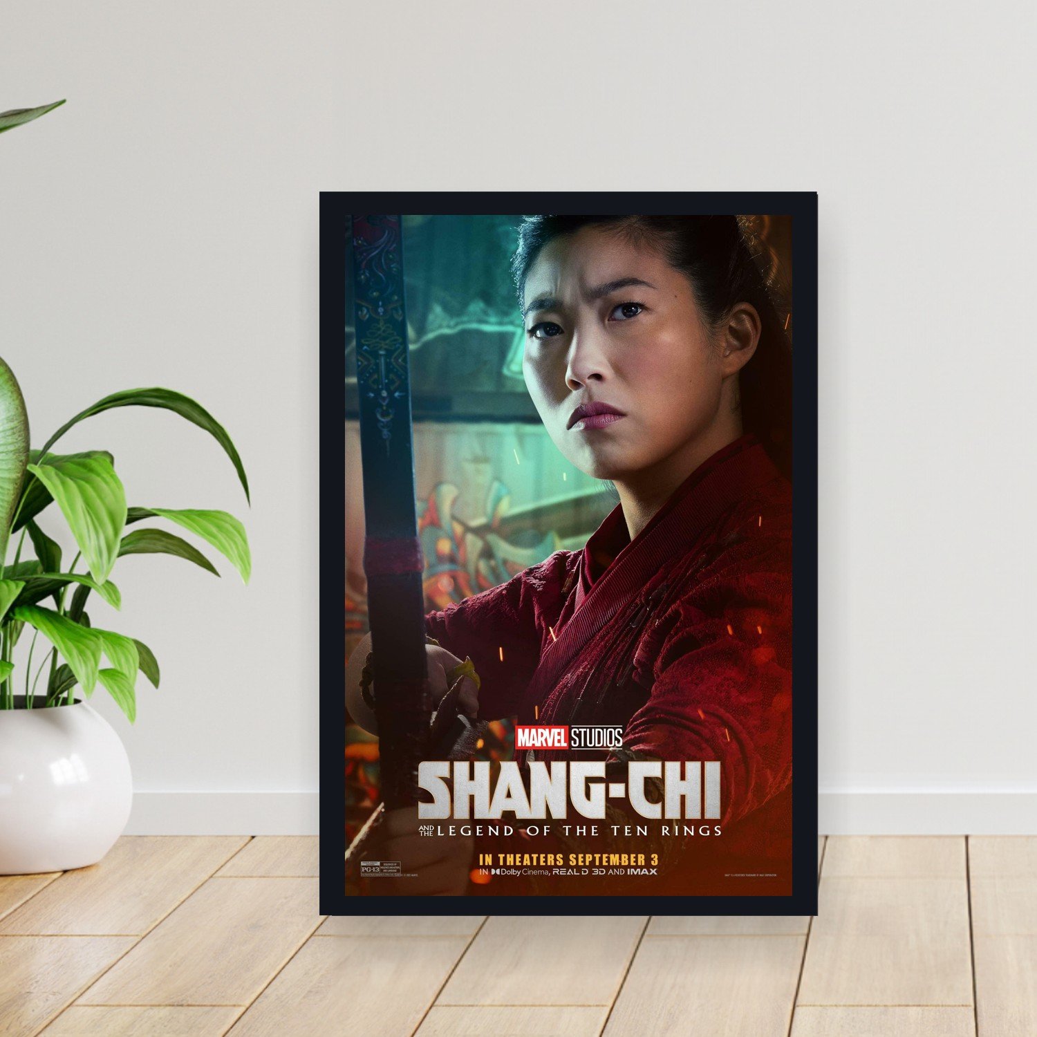 Cuadro 30x40cm Peli - shangchi and the legend of the 10 ri 006