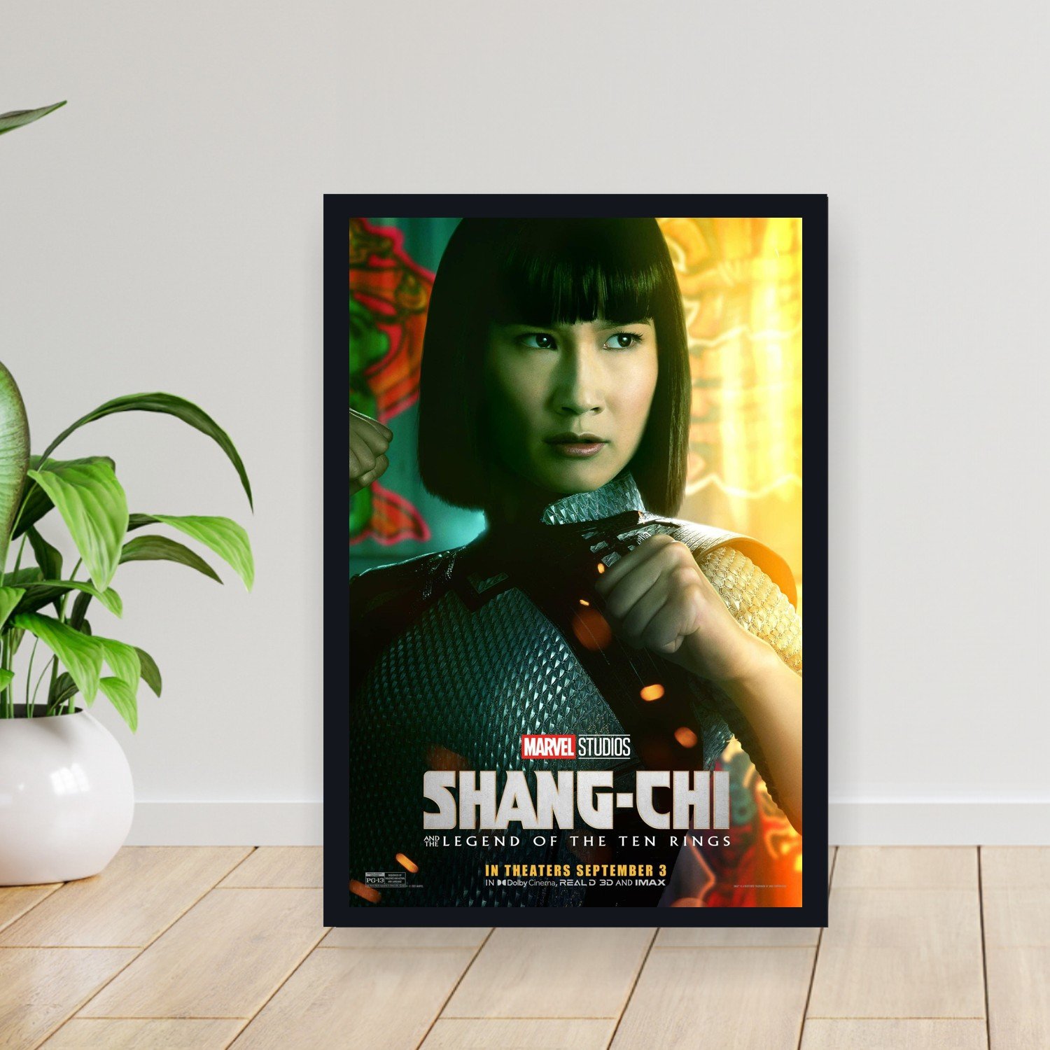 Cuadro 30x40cm Peli - shangchi and the legend of the 10 ri 007
