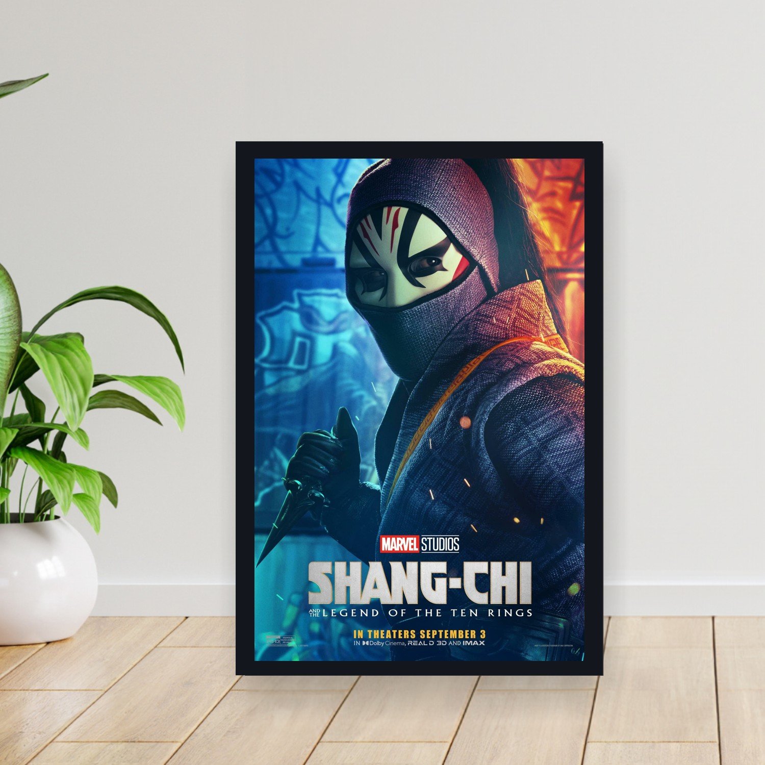 Cuadro 30x40cm Peli - shangchi and the legend of the 10 ri 008