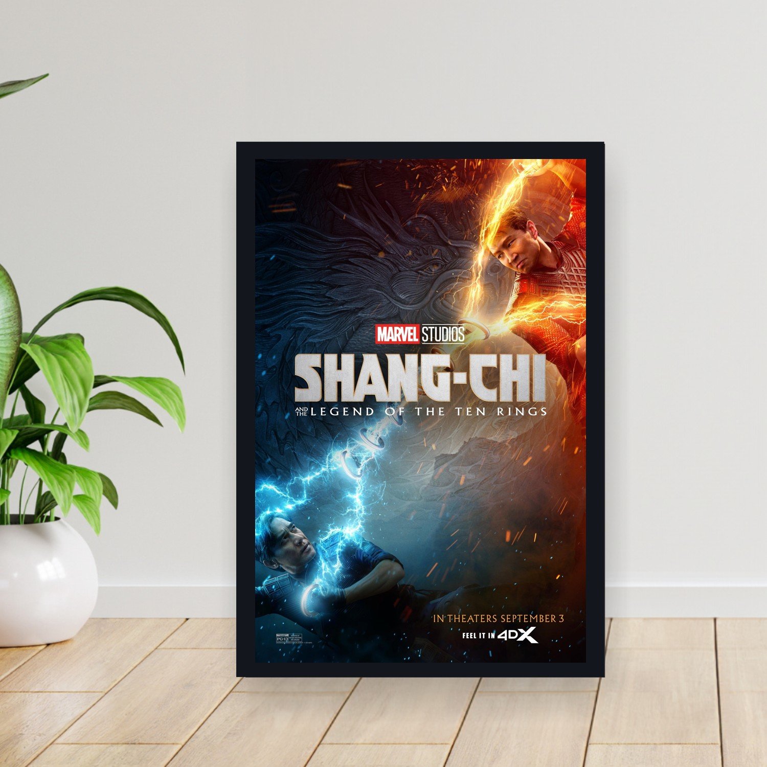 Cuadro 30x40cm Peli - shangchi and the legend of the 10 ri 011