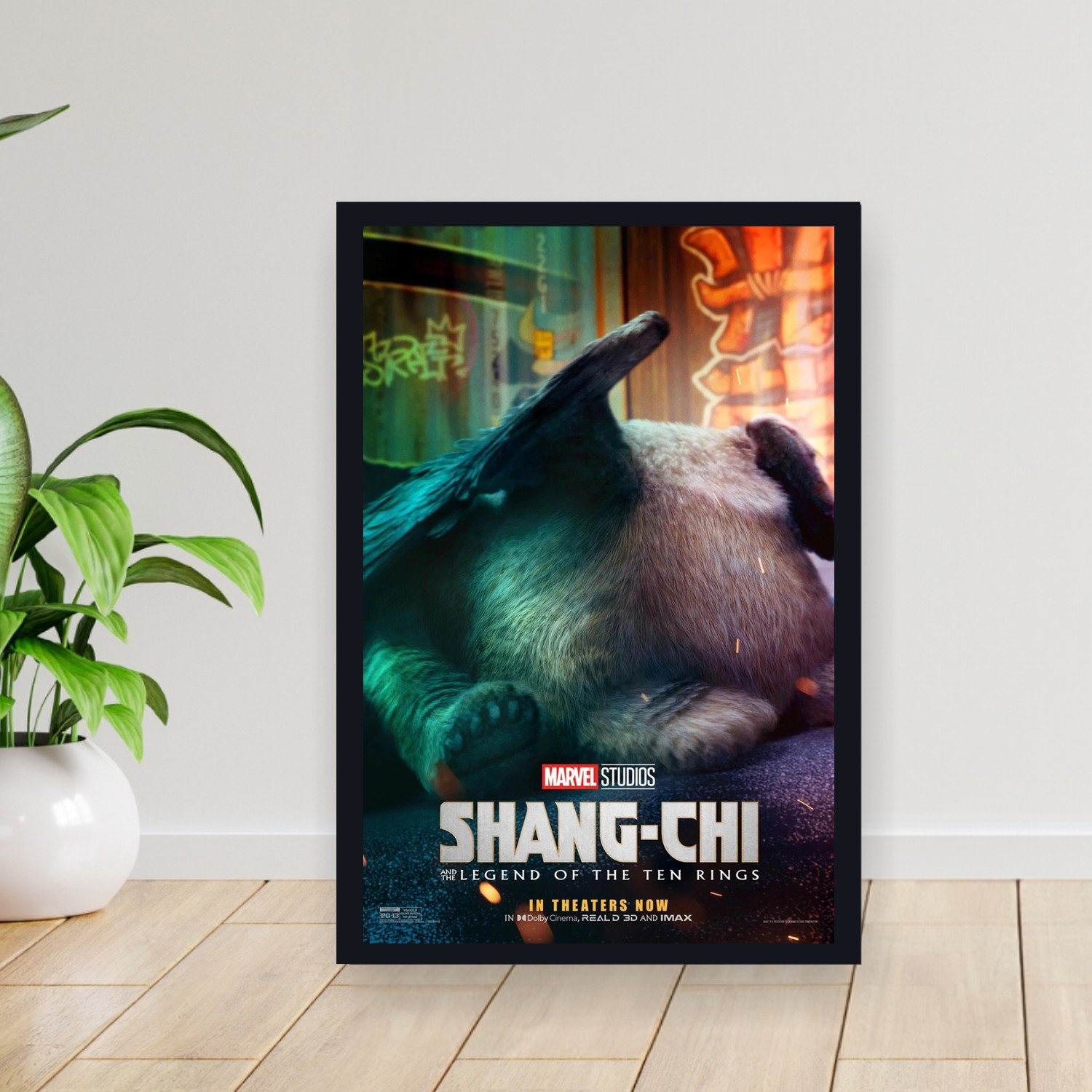 Cuadro 30x40cm Peli - shangchi and the legend of the 10 ri 017