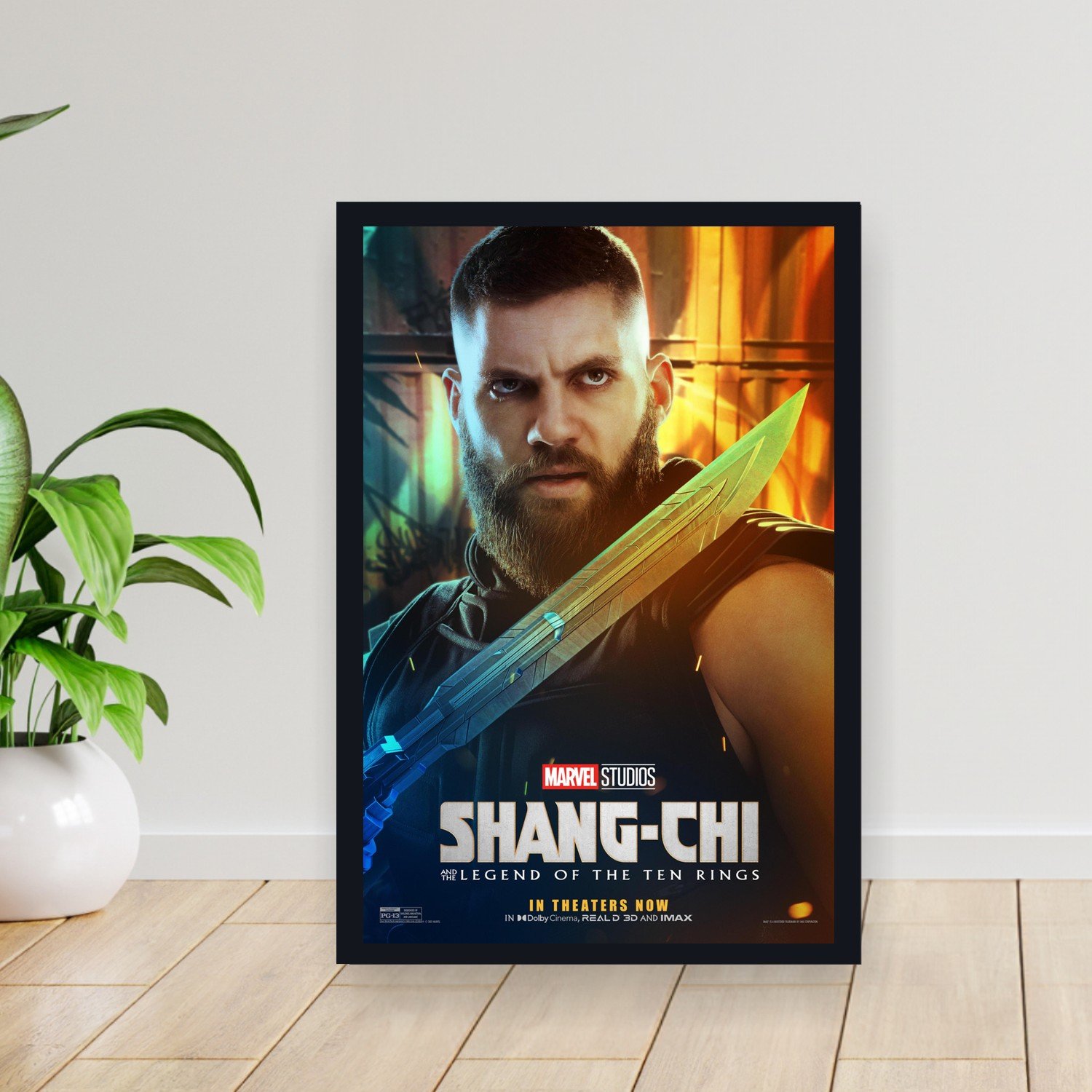 Cuadro 30x40cm Peli - shangchi and the legend of the 10 ri 019