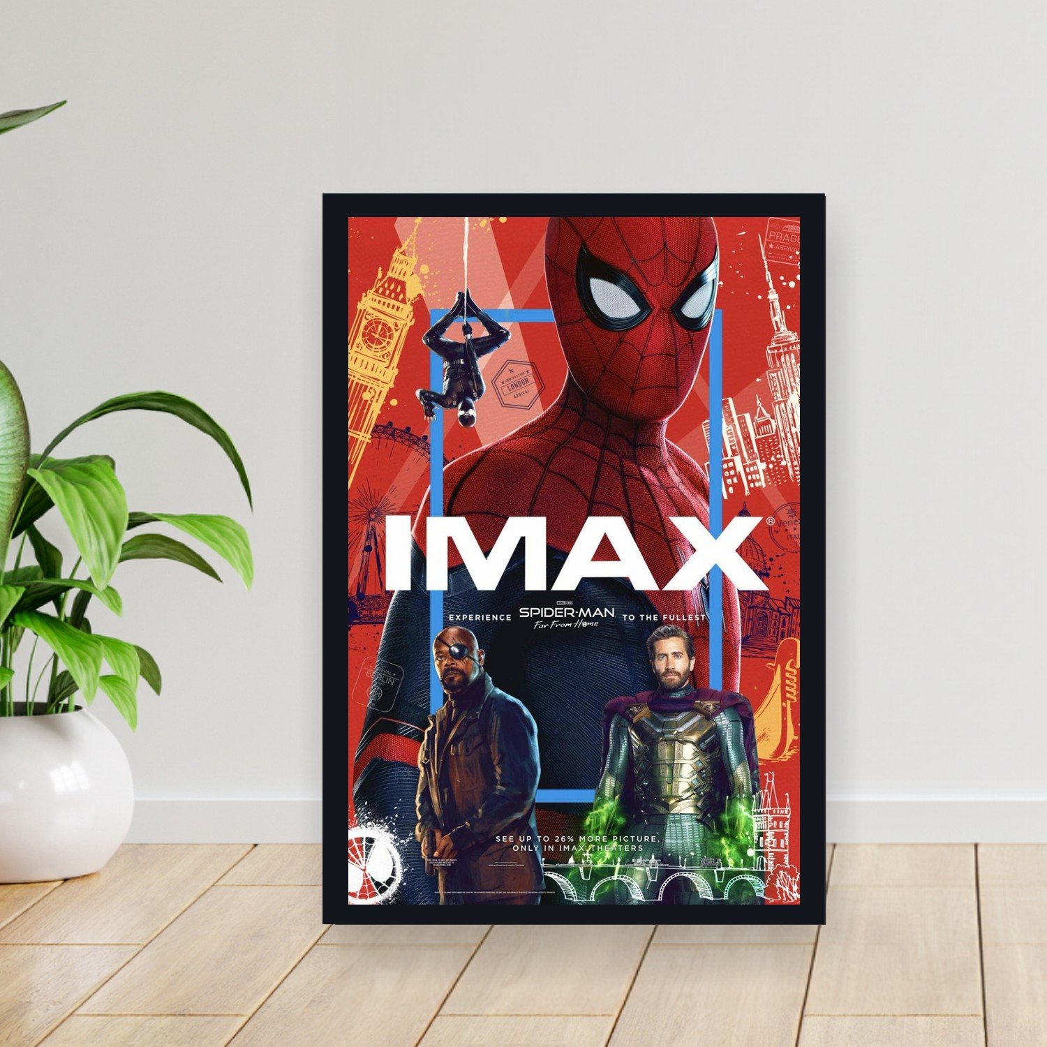 Cuadro 30x40cm Pelicula - spiderman far from home 014