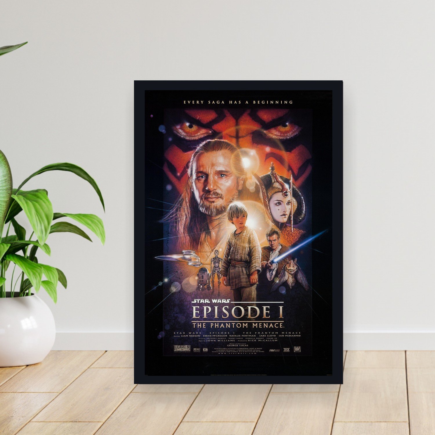 Cuadro 30x40cm Pelicula - star wars episode one the phantom 002