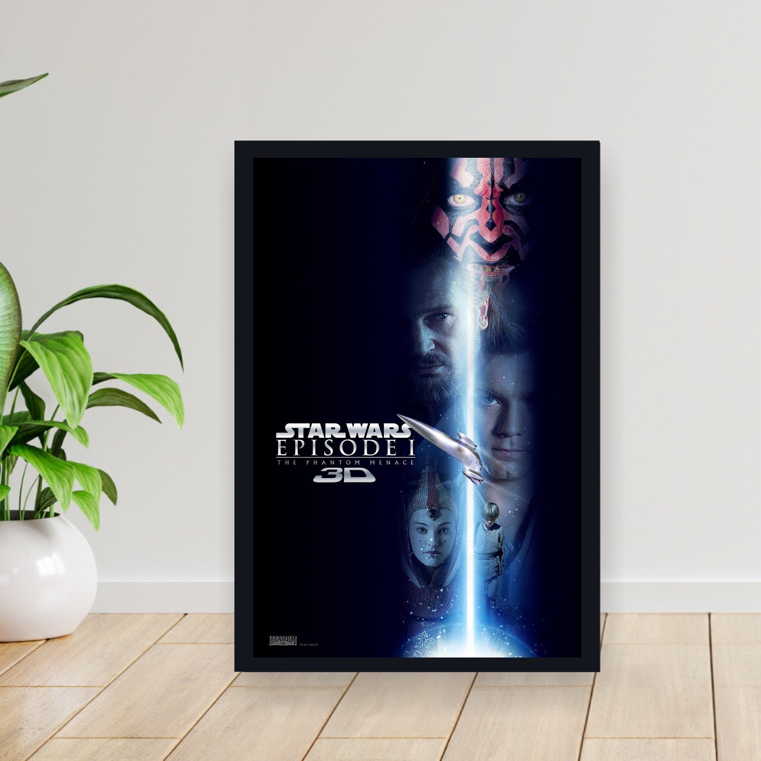 Cuadro 30x40cm Pelicula - star wars episode one the phantom 008