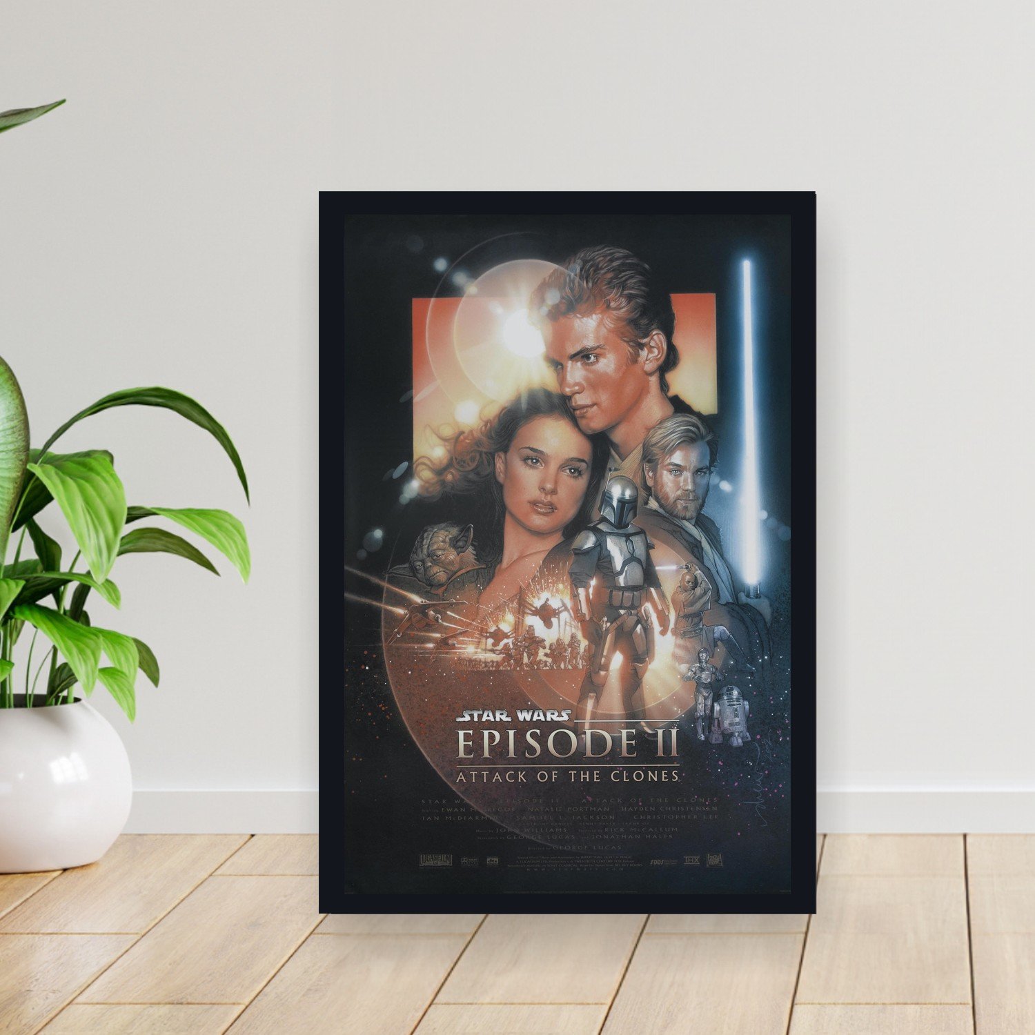 Cuadro 30x40cm Pelicula - star wars episode 2 attack of the 002