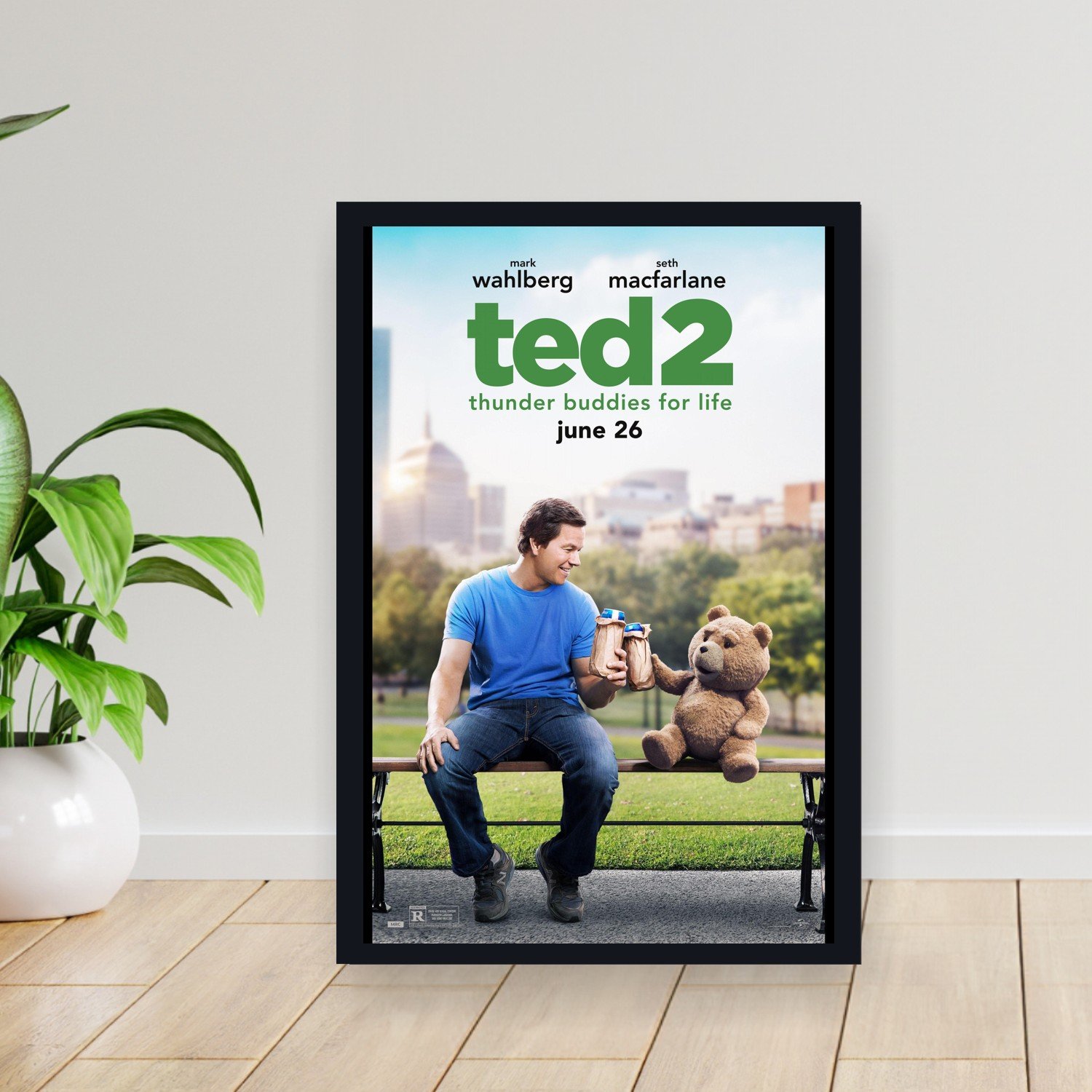 Cuadro 30x40cm Pelicula - ted 2 004