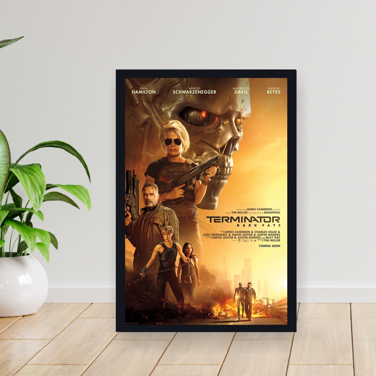 Cuadro 30x40cm Pelicula - terminator dark fate 004