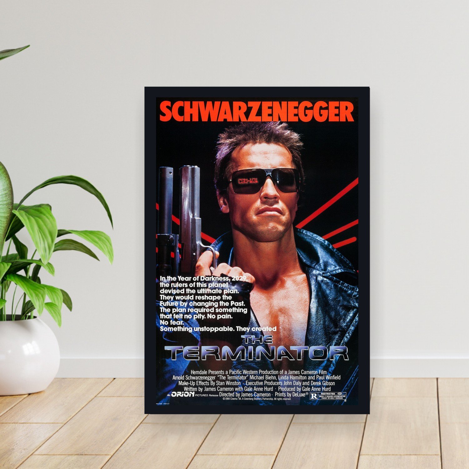 Cuadro 30x40cm Pelicula - terminator