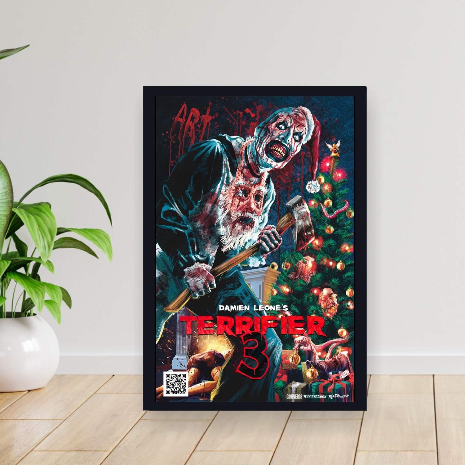 Cuadro 30x40cm Pelicula - terrifier 3