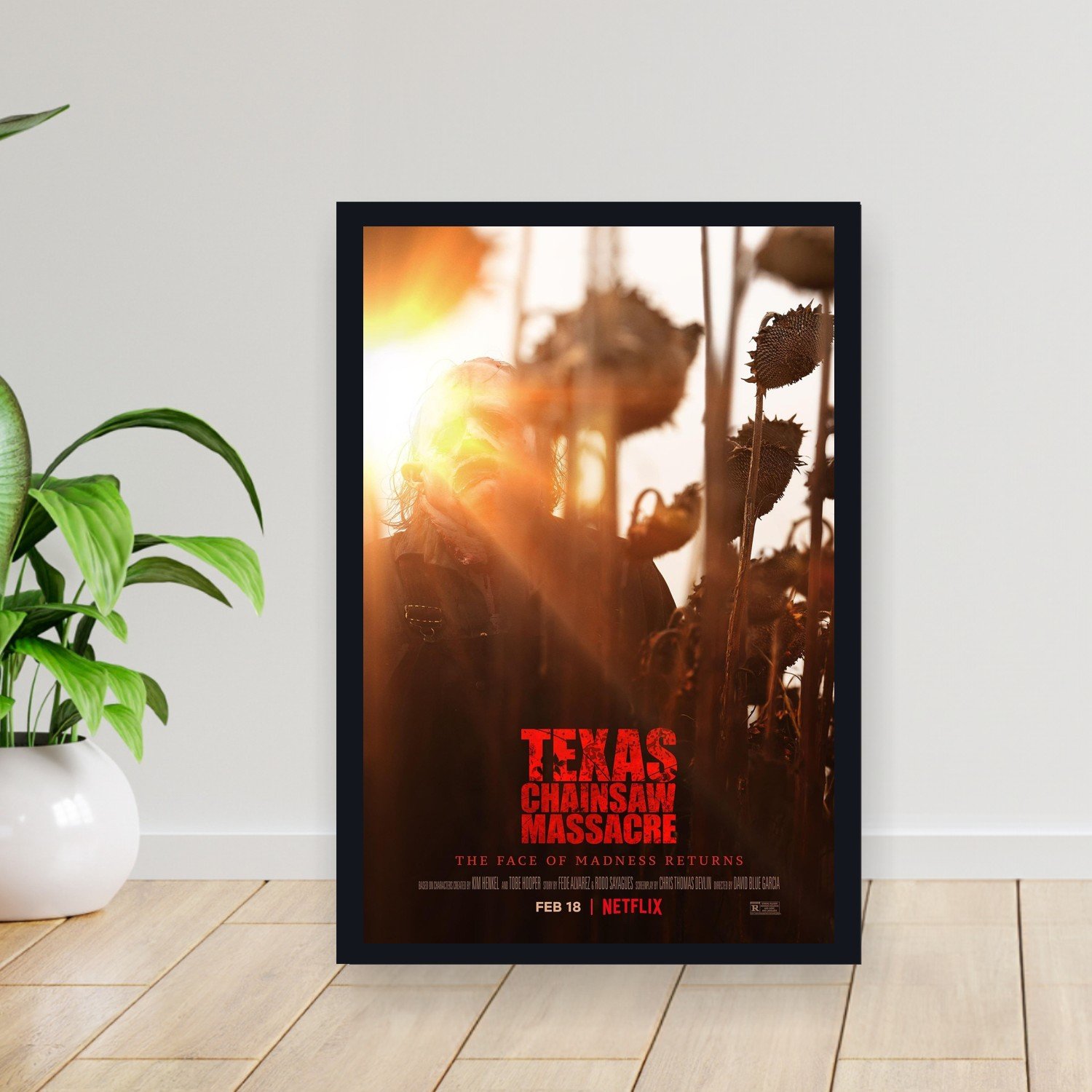 Cuadro 30x40cm Pelicula - texas chainsaw massacre 002