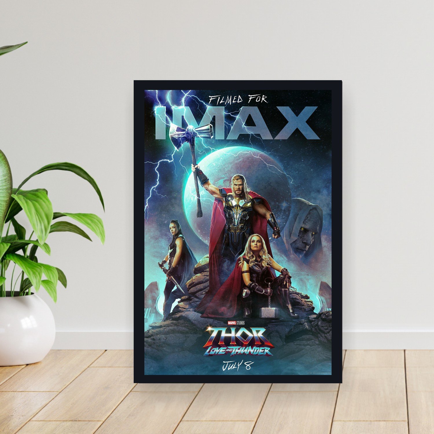 Cuadro 30x40cm Pelicula - thor love and thunder 012