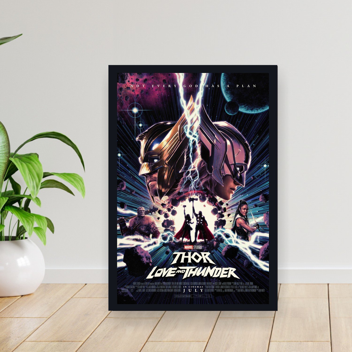 Cuadro 30x40cm Pelicula - thor love and thunder 015