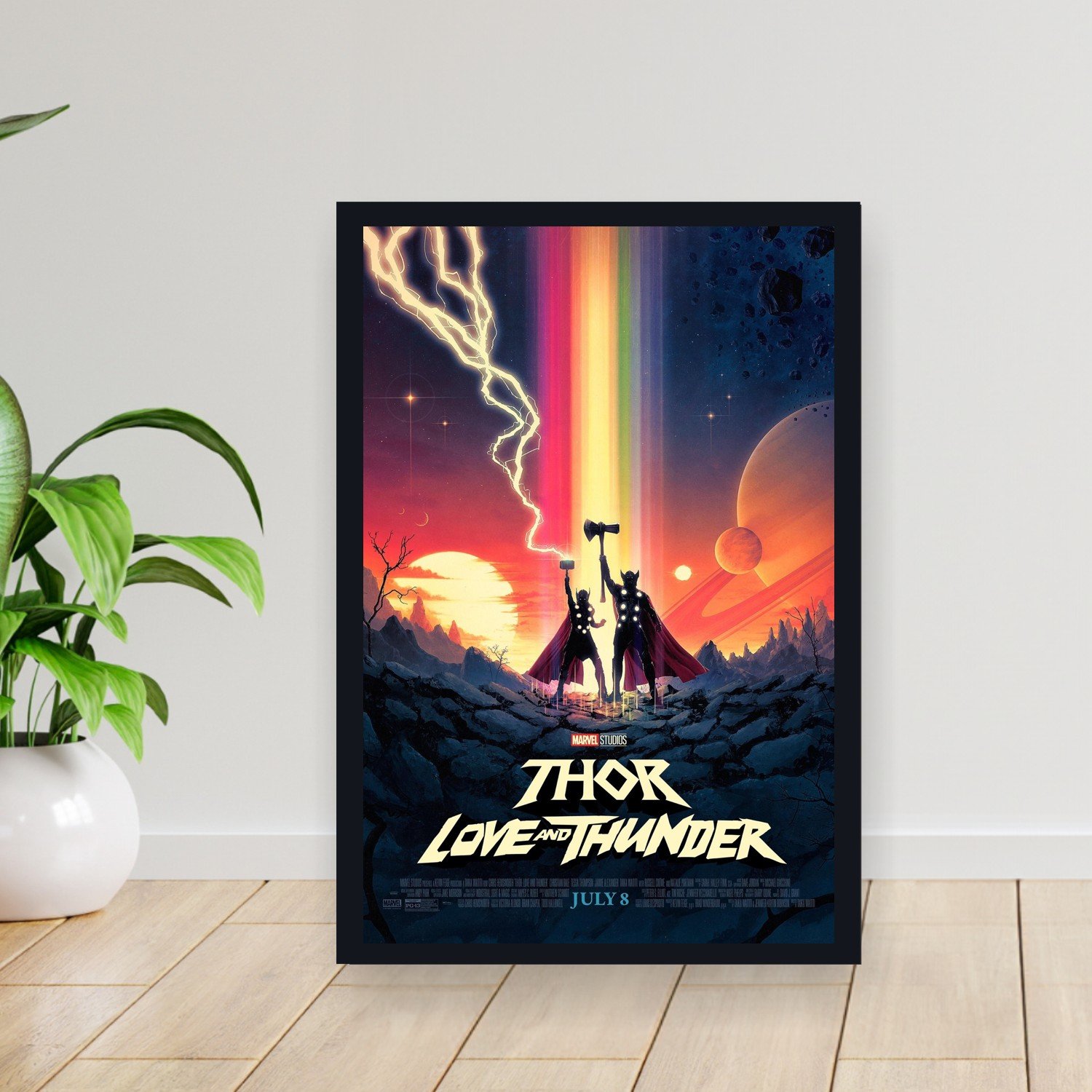 Cuadro 30x40cm Pelicula - thor love and thunder 016