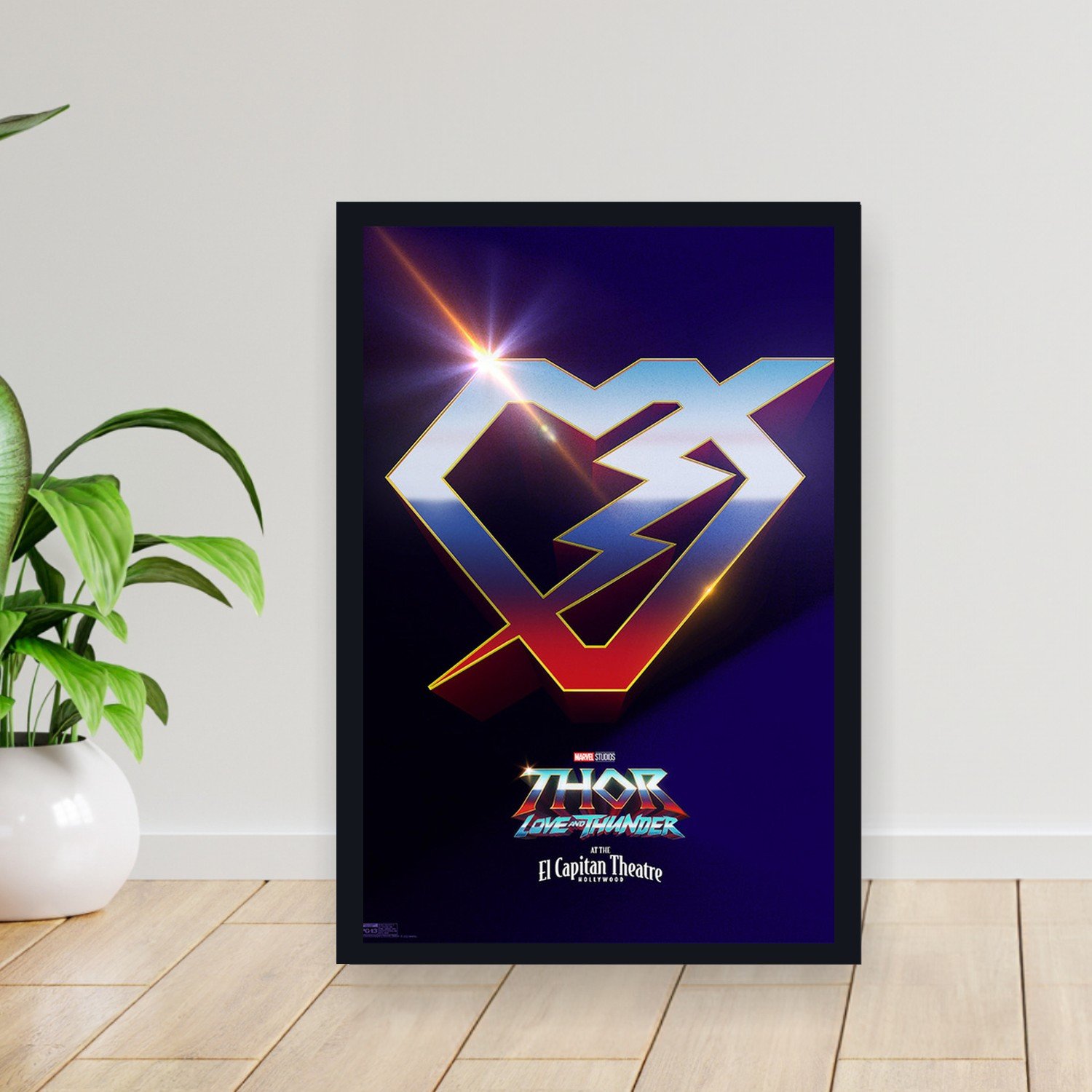 Cuadro 30x40cm Pelicula - thor love and thunder 018