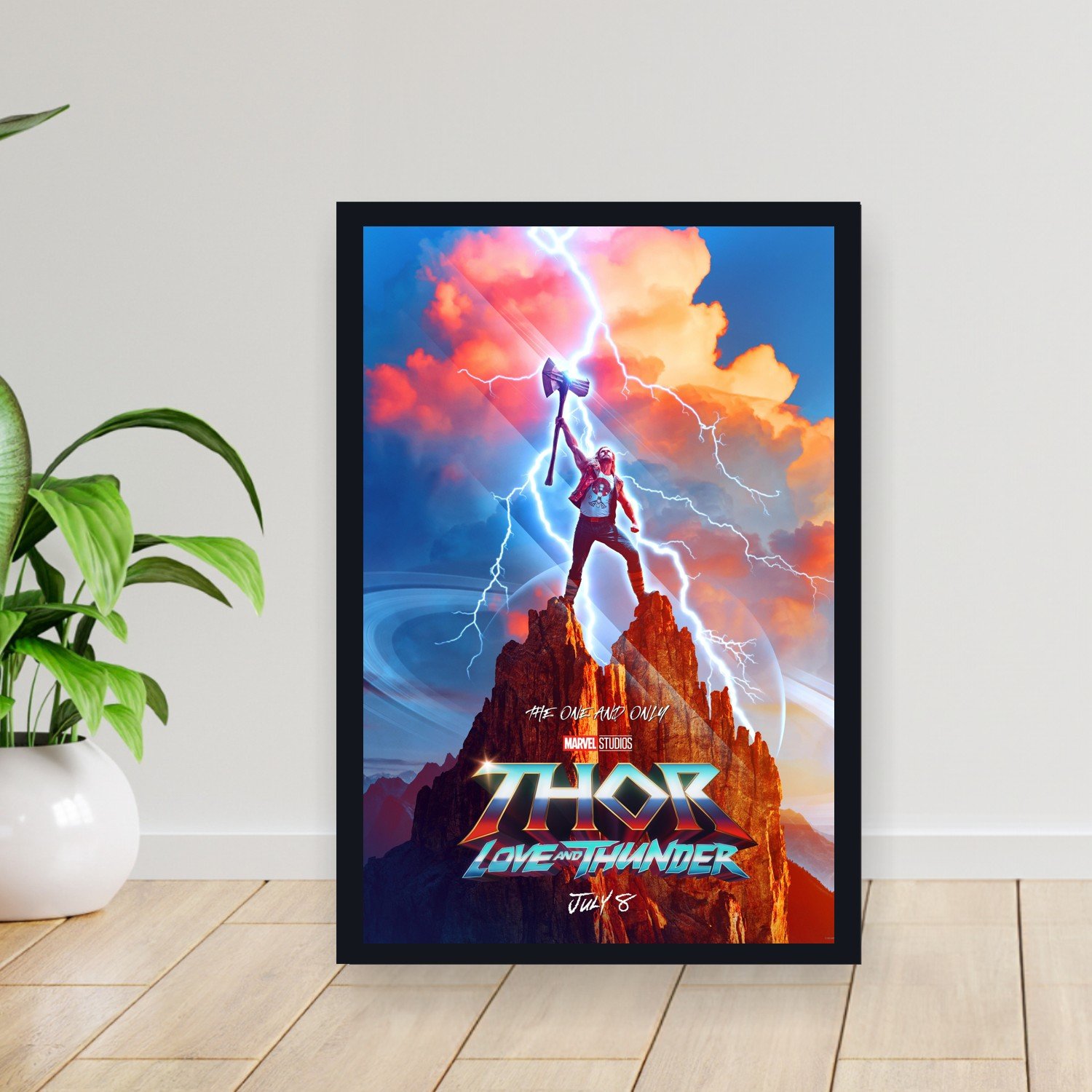 Cuadro 30x40cm Pelicula - thor love and thunder