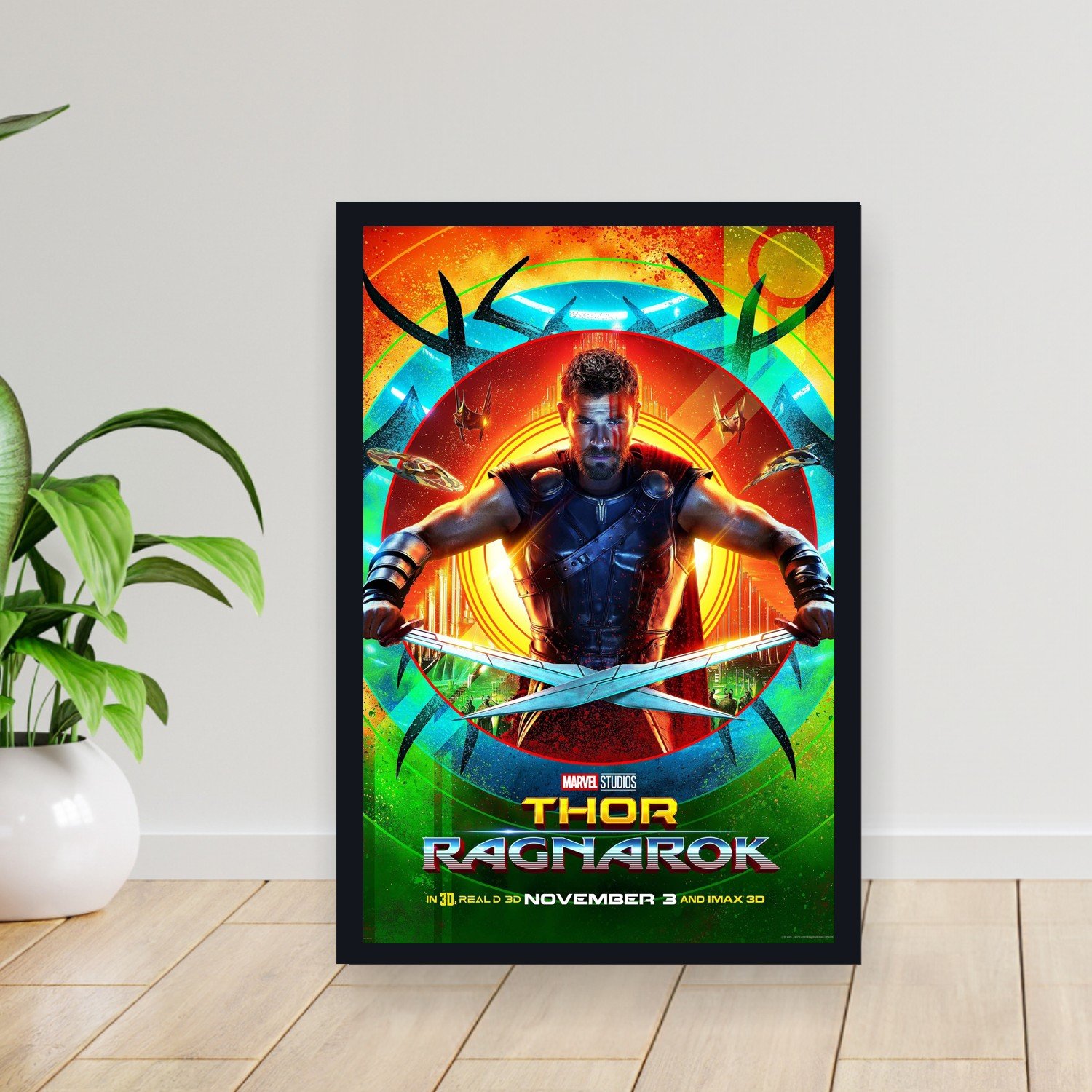 Cuadro 30x40cm Pelicula - thor ragnarok 019