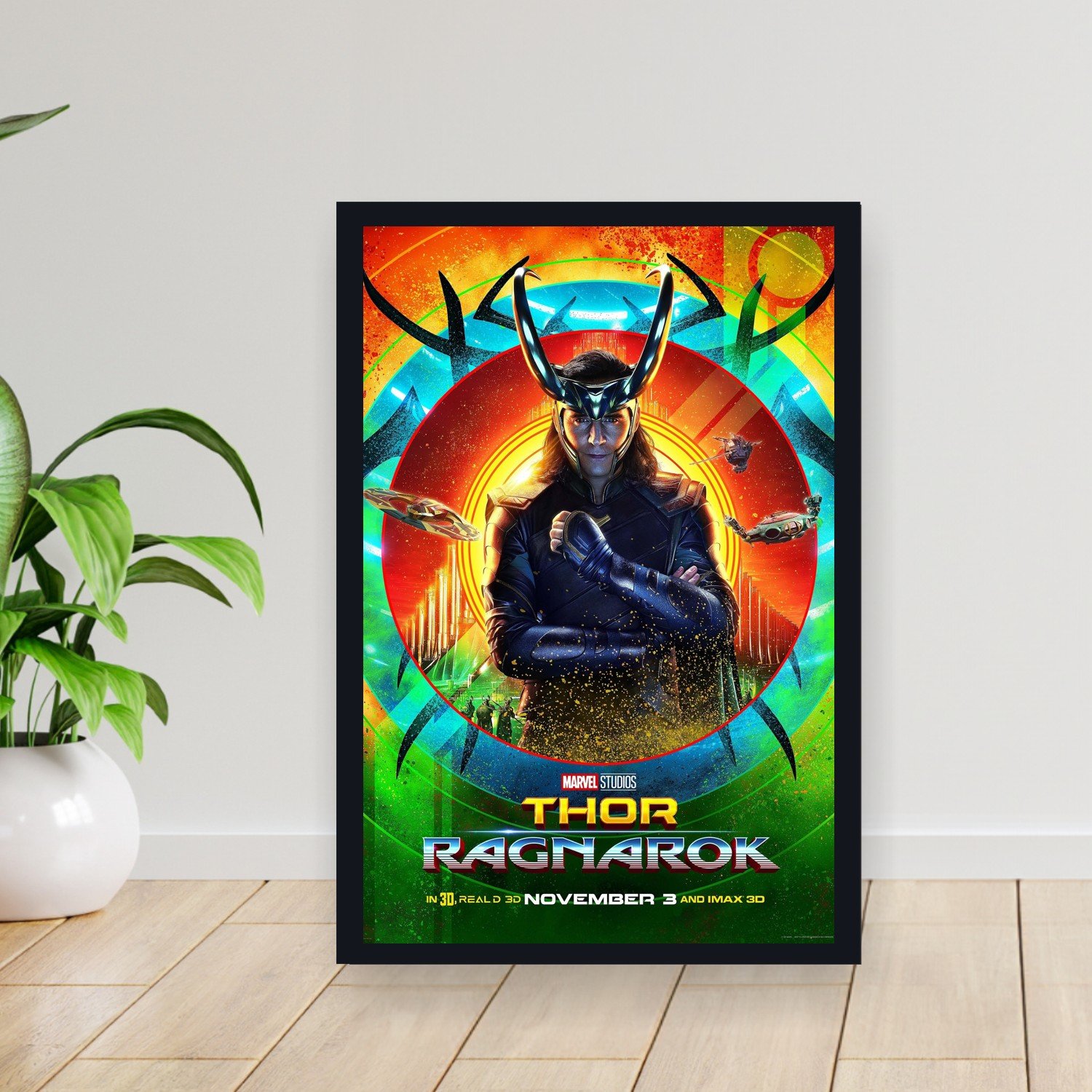 Cuadro 30x40cm Pelicula - thor ragnarok 021