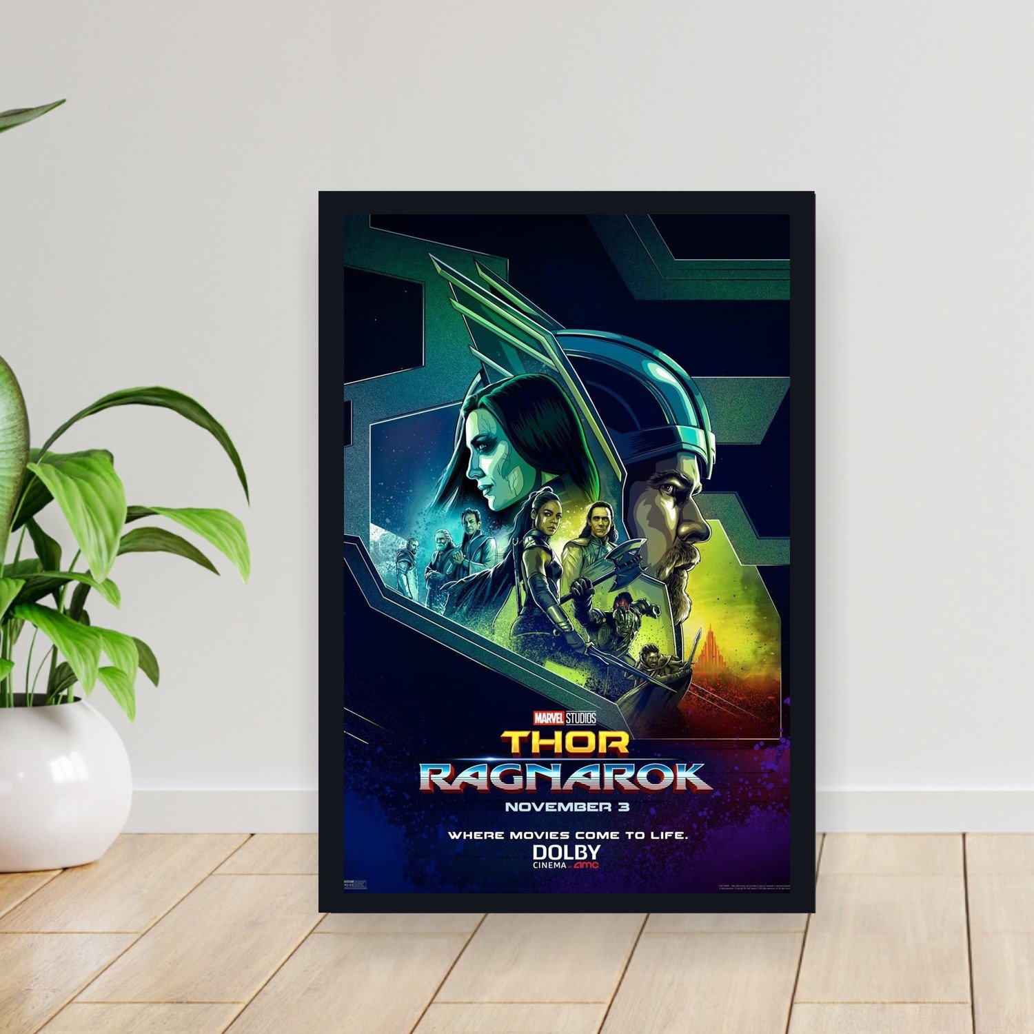 Cuadro 30x40cm Pelicula - thor ragnarok 024