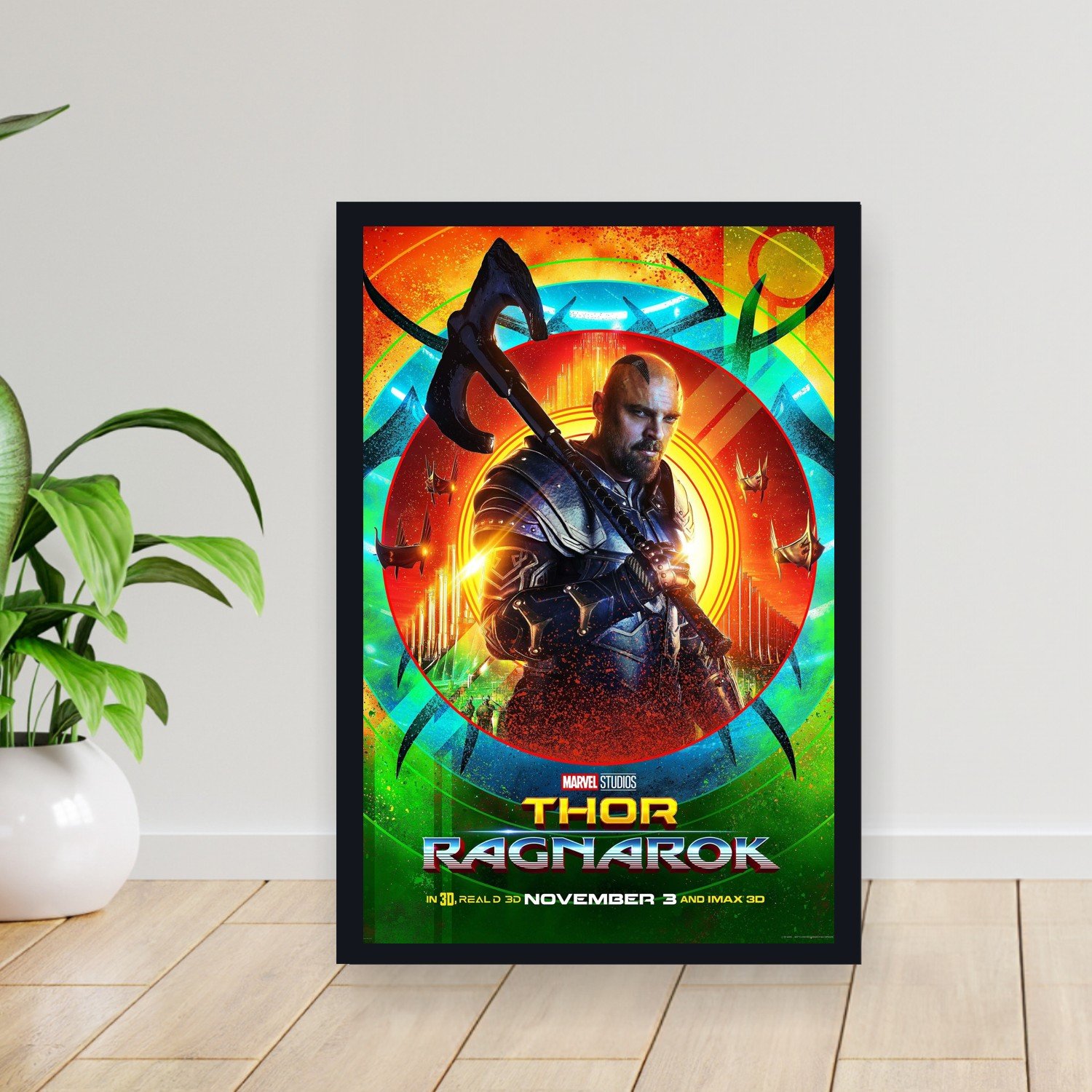 Cuadro 30x40cm Pelicula - thor ragnarok 029