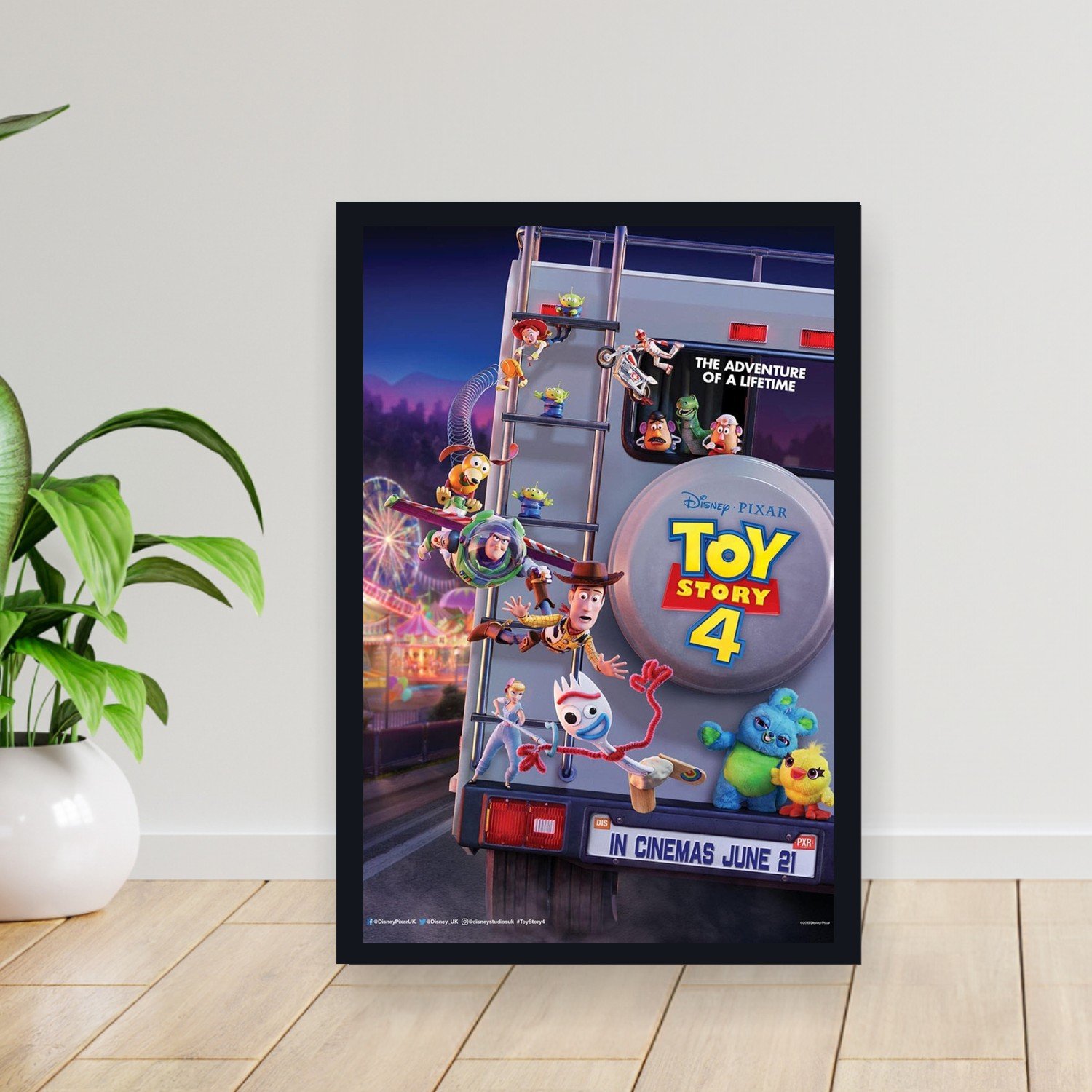 Cuadro 30x40cm Pelicula - toy story 4 009