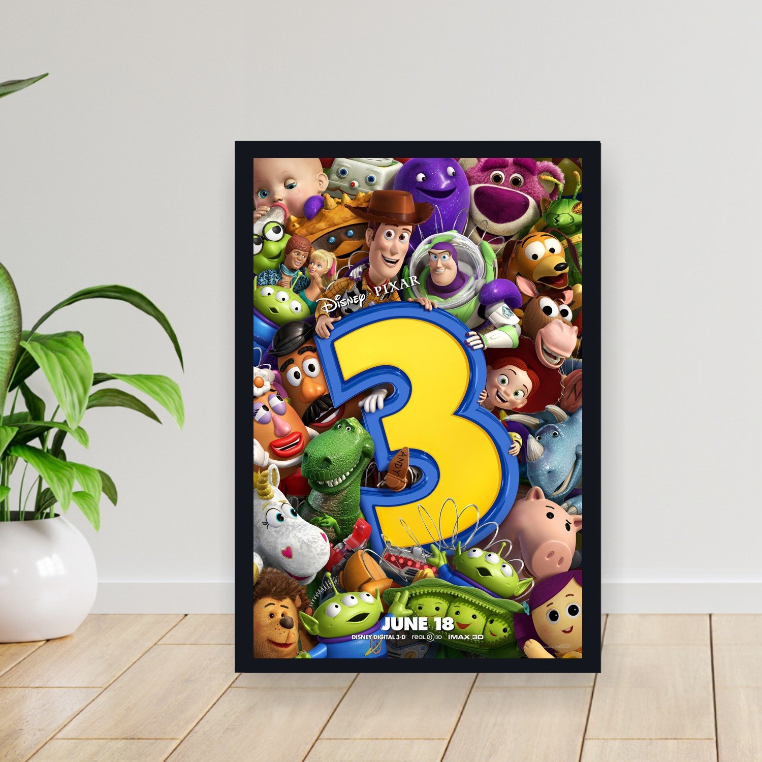 Cuadro 30x40cm Pelicula - toy story 3 010