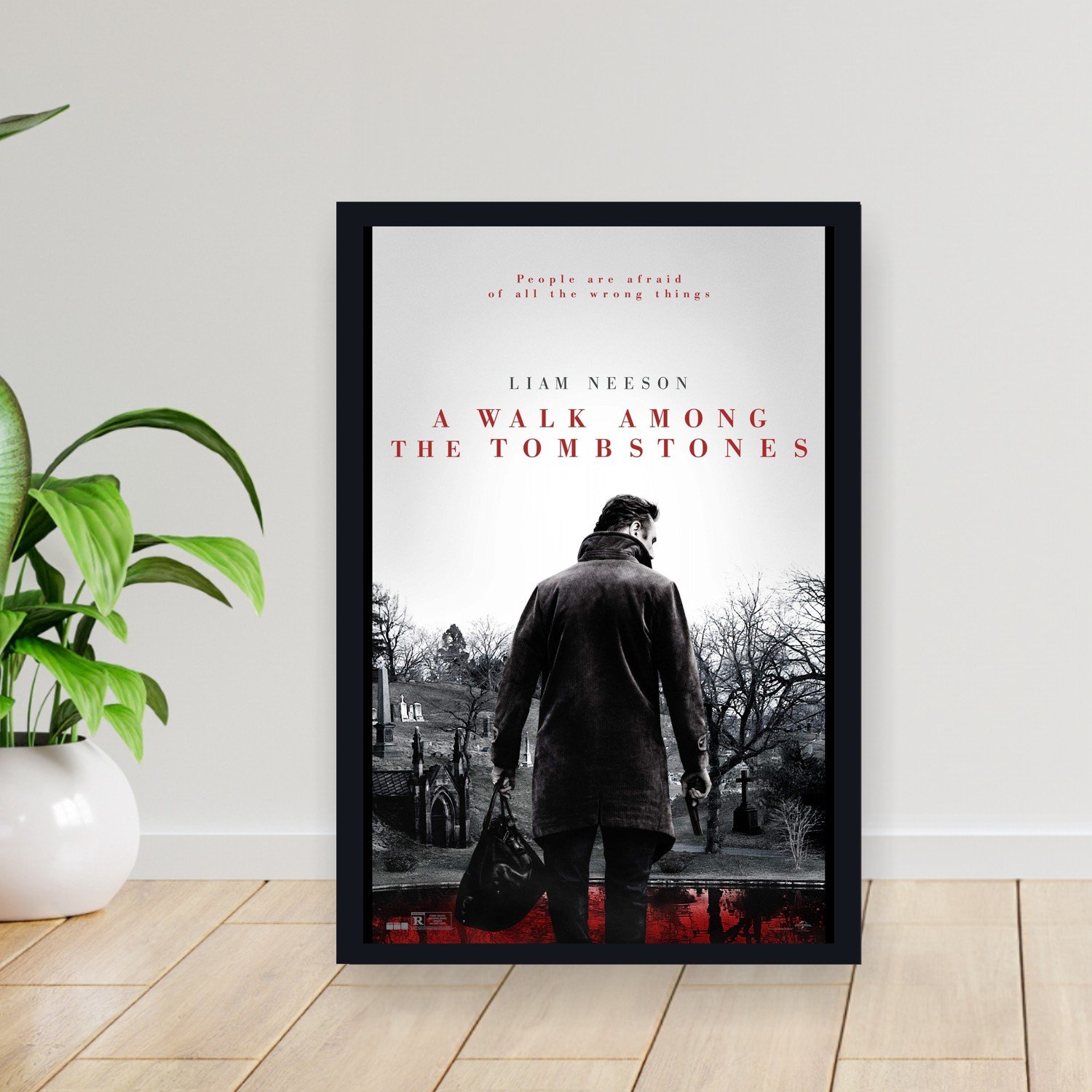 Cuadro 30x40cm Pelicula - walk among the tombstones