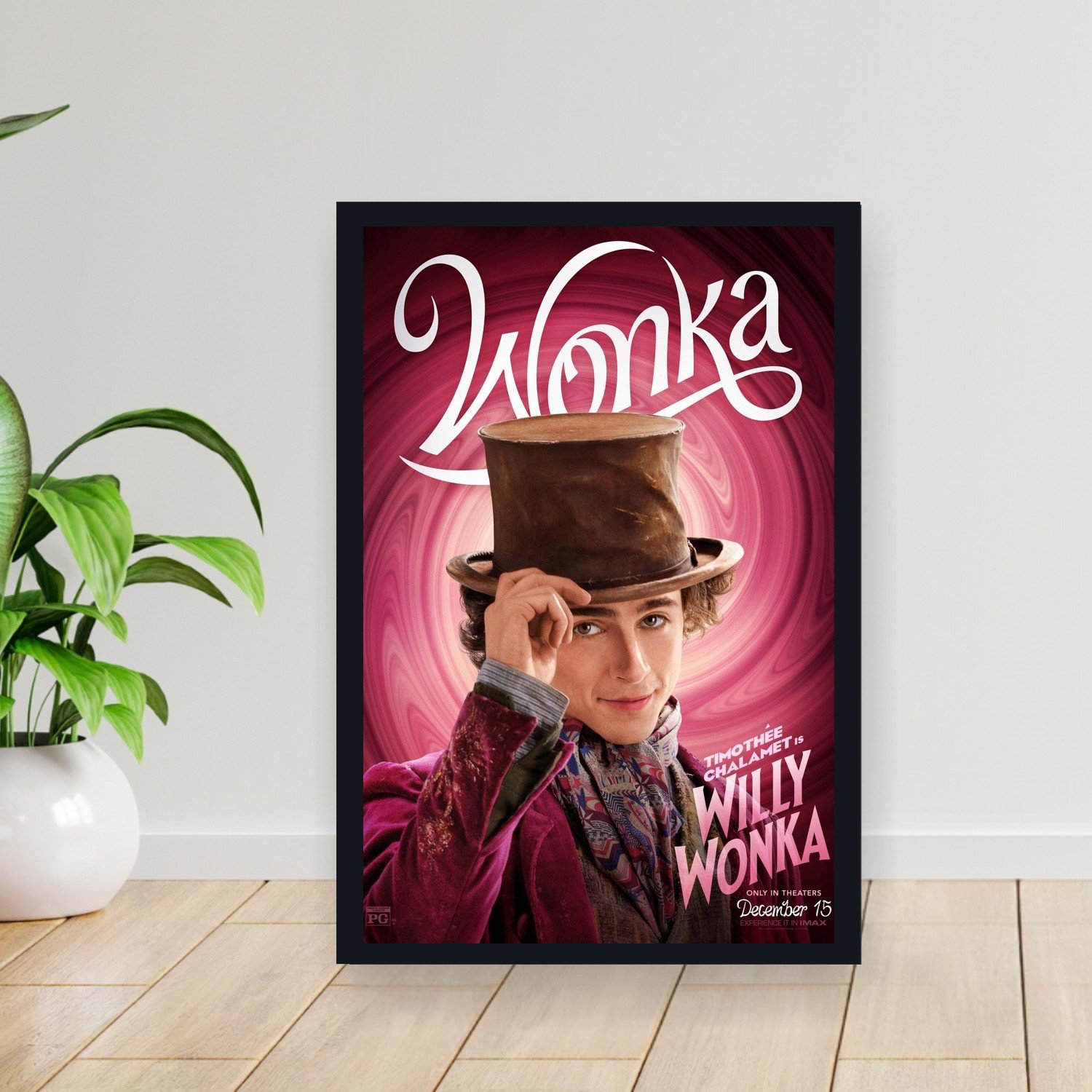 Cuadro 30x40cm Pelicula - wonka 002