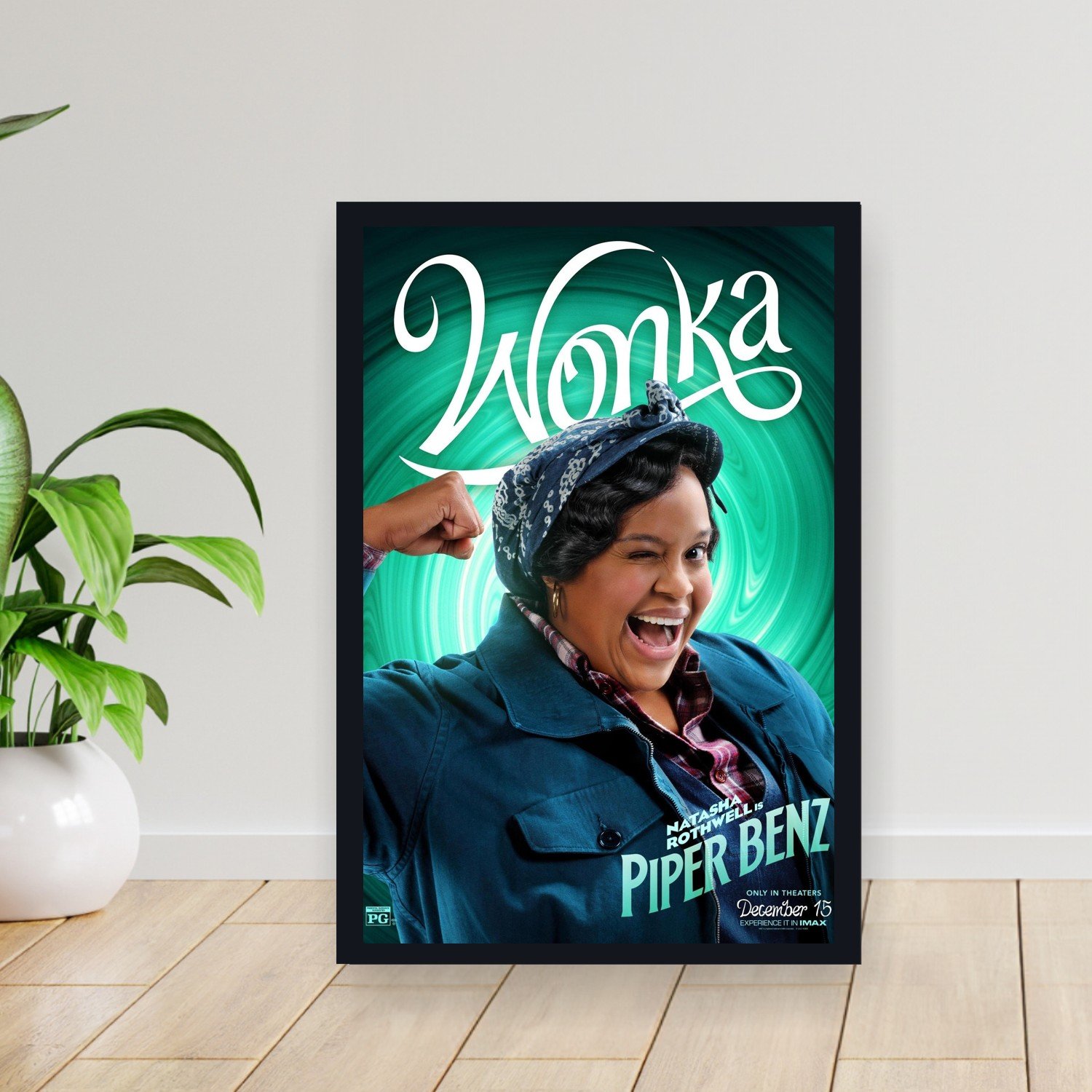 Cuadro 30x40cm Pelicula - wonka 004