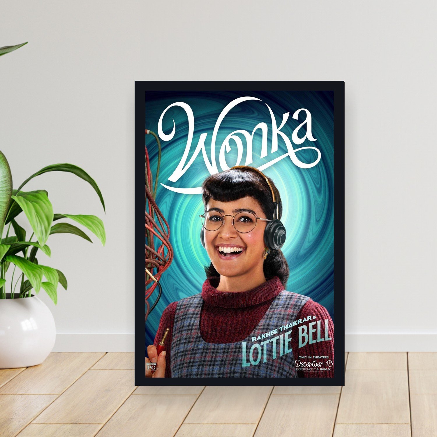 Cuadro 30x40cm Pelicula - wonka 007