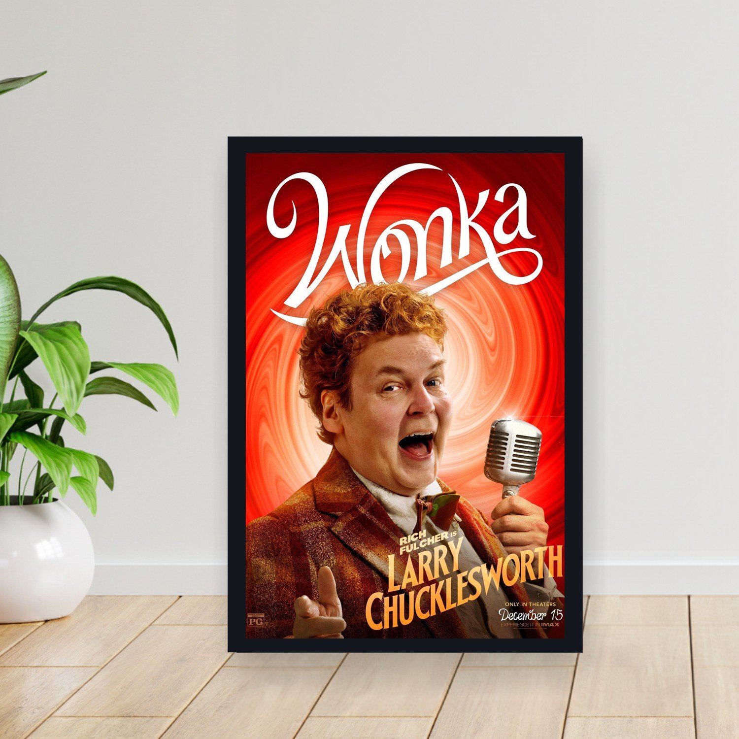 Cuadro 30x40cm Pelicula - wonka 008
