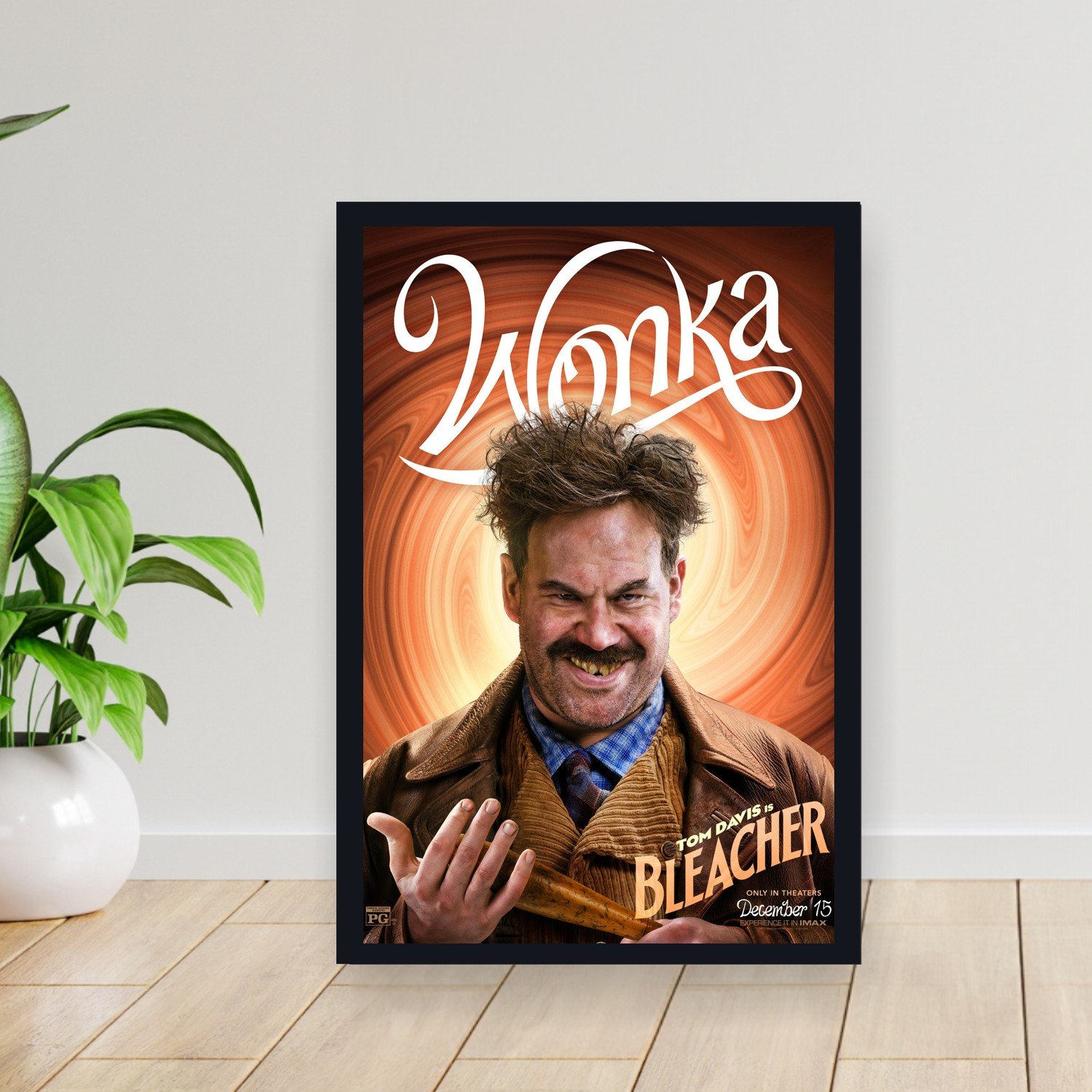 Cuadro 30x40cm Pelicula - wonka 009