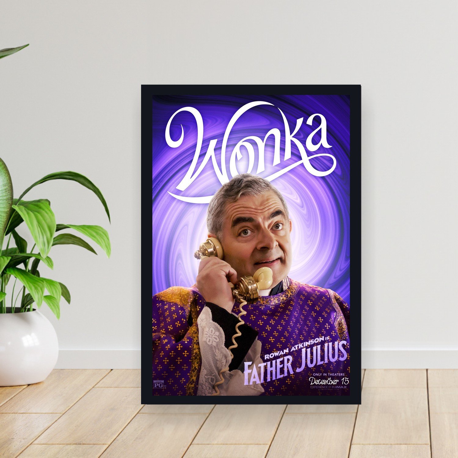 Cuadro 30x40cm Pelicula - wonka 011