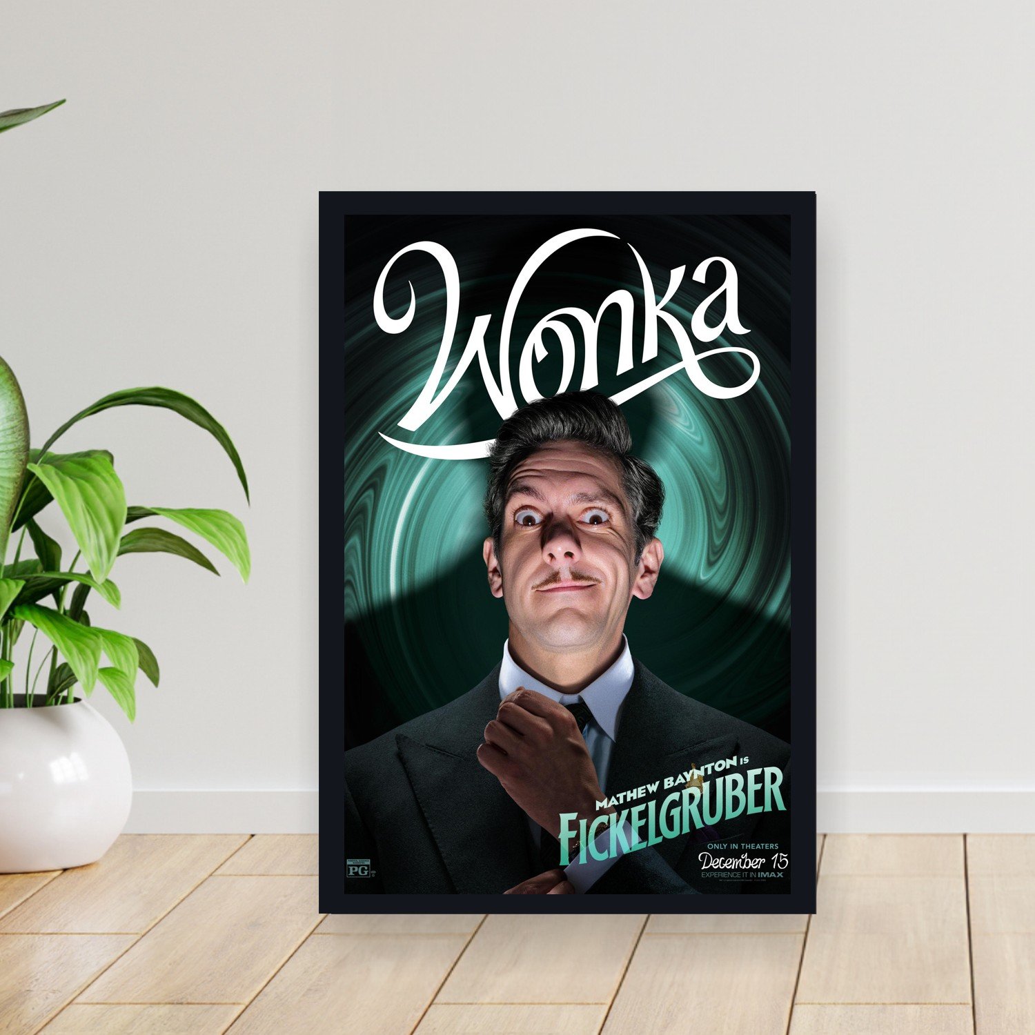 Cuadro 30x40cm Pelicula - wonka 012