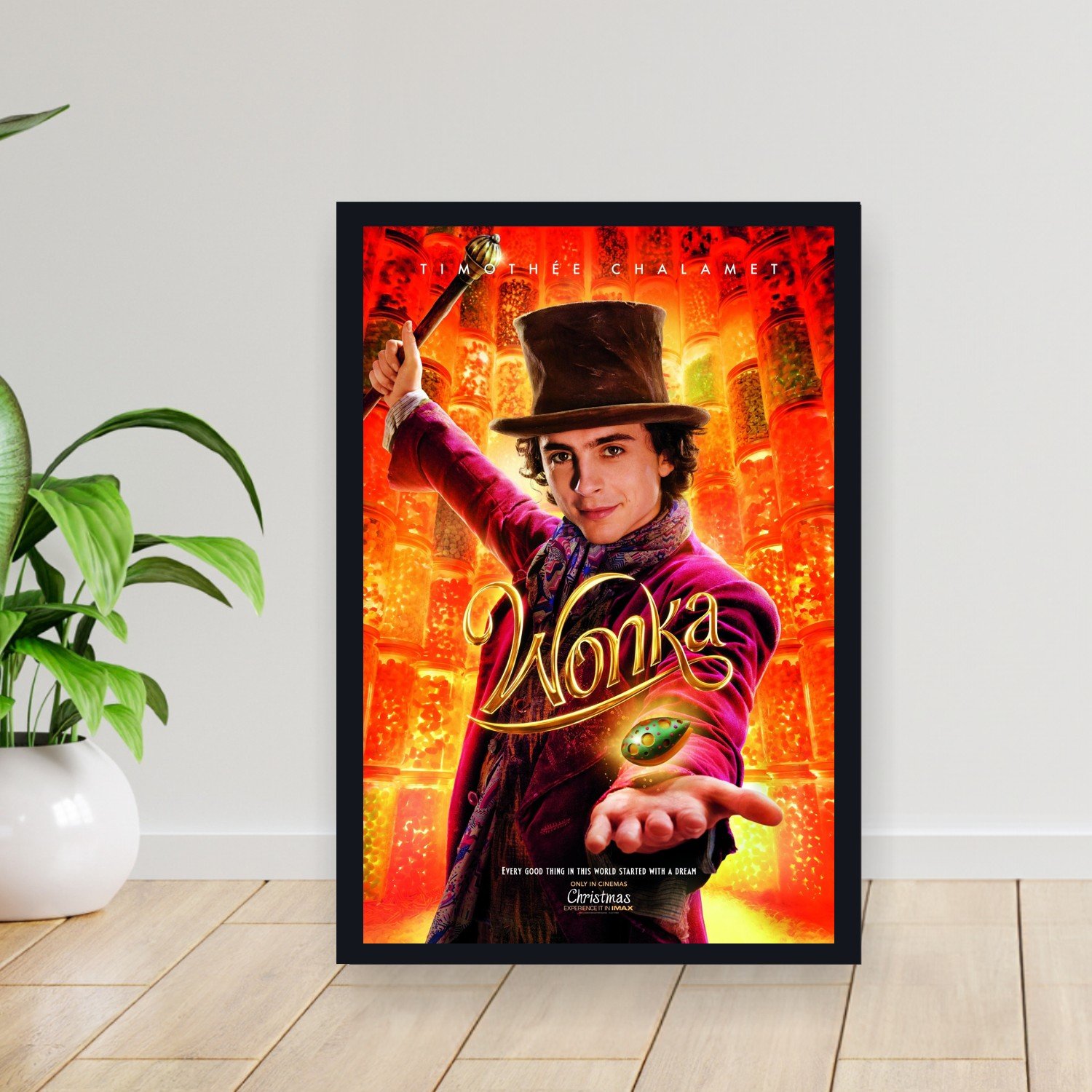 Cuadro 30x40cm Pelicula - wonka 018