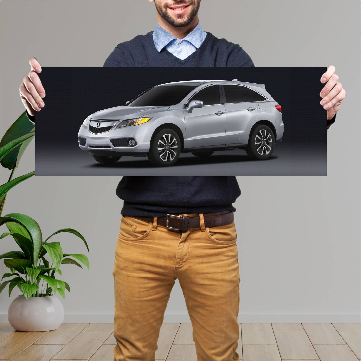 Cuadro grande 30x80cm 2012 acura rdx prototype 628 90 Acura